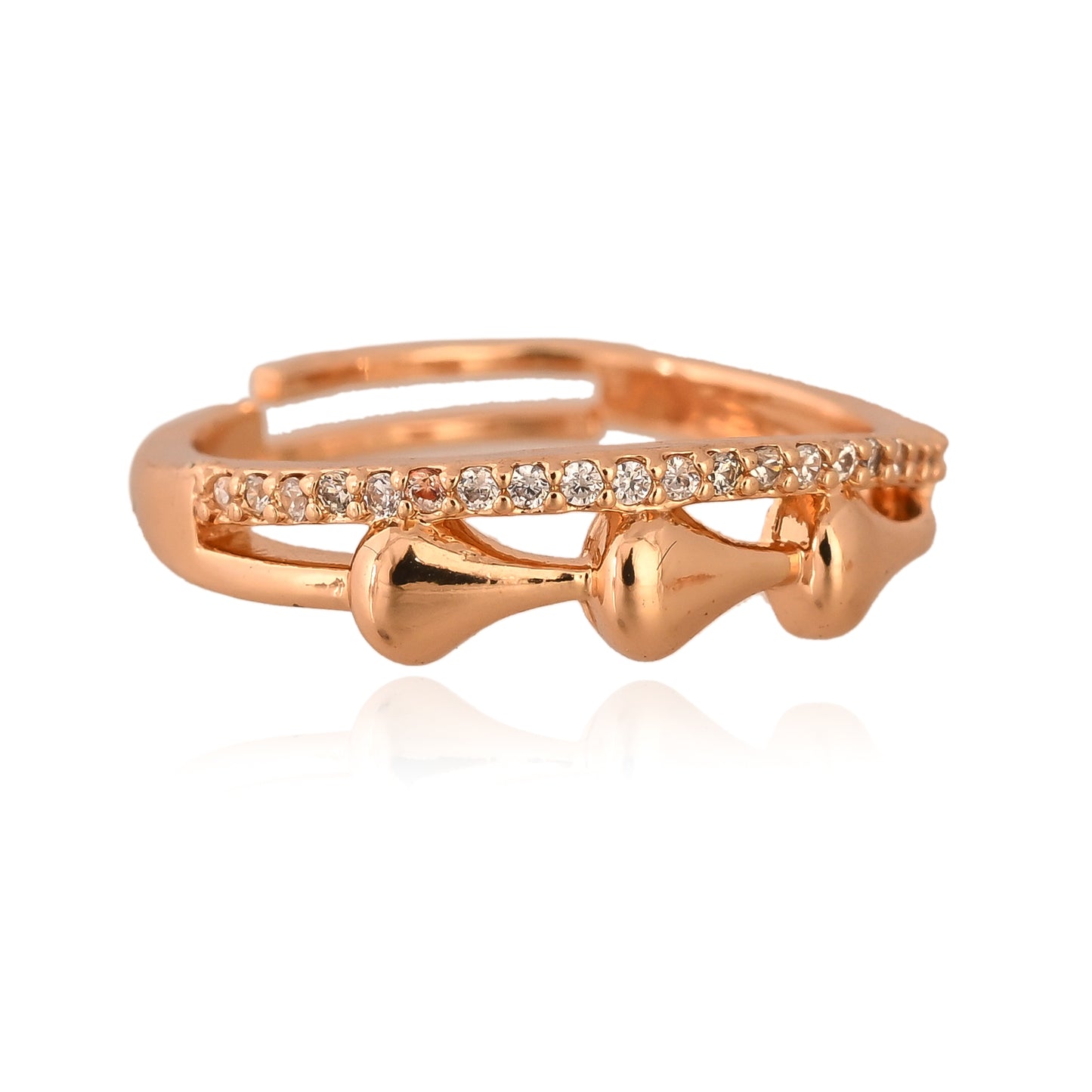 Golden Bow Ring