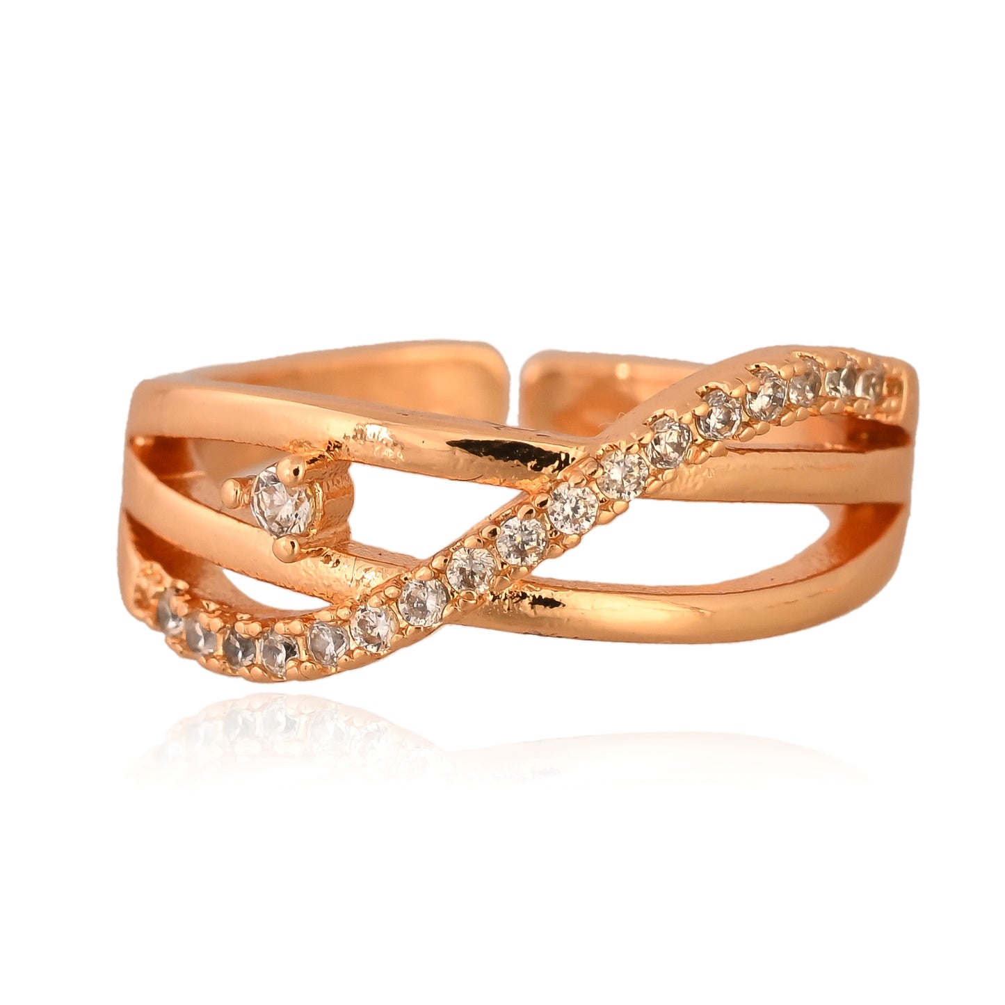 Sunlit Petal Ring