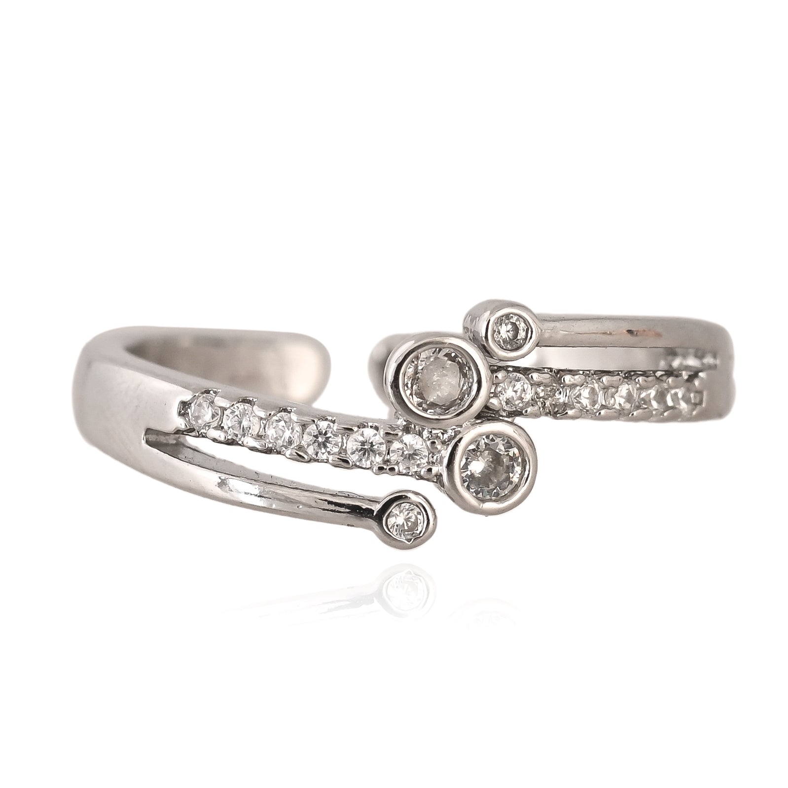 Starlit Halo Ring