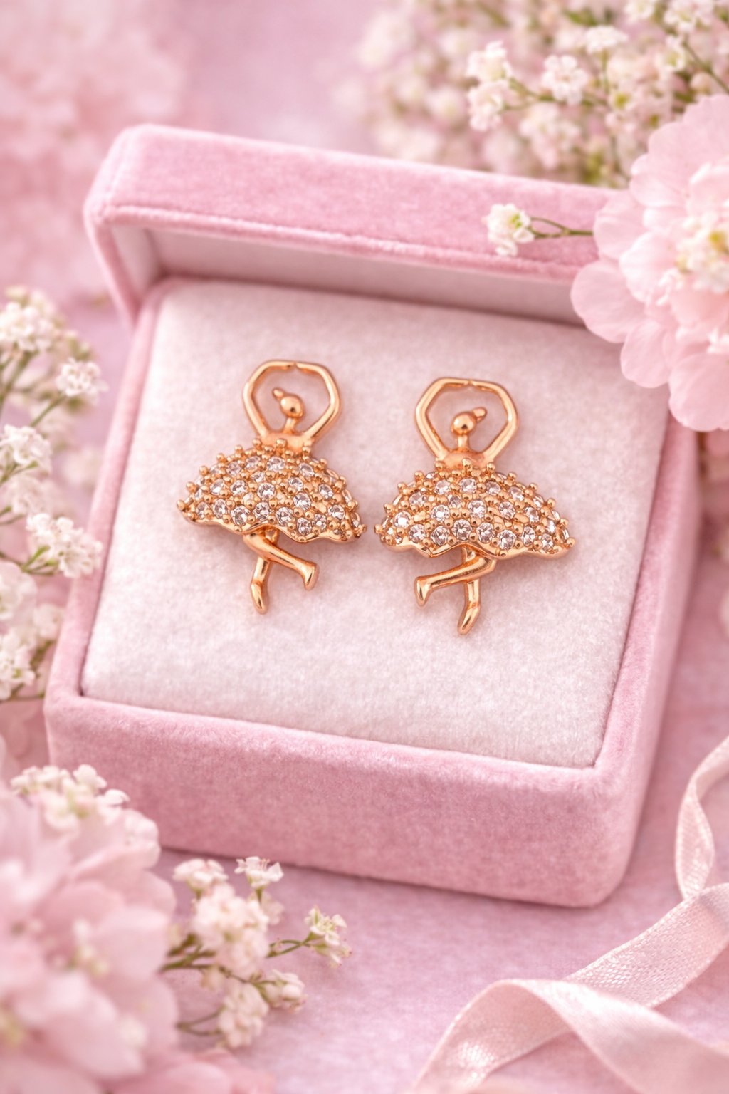 Ballerina Studs