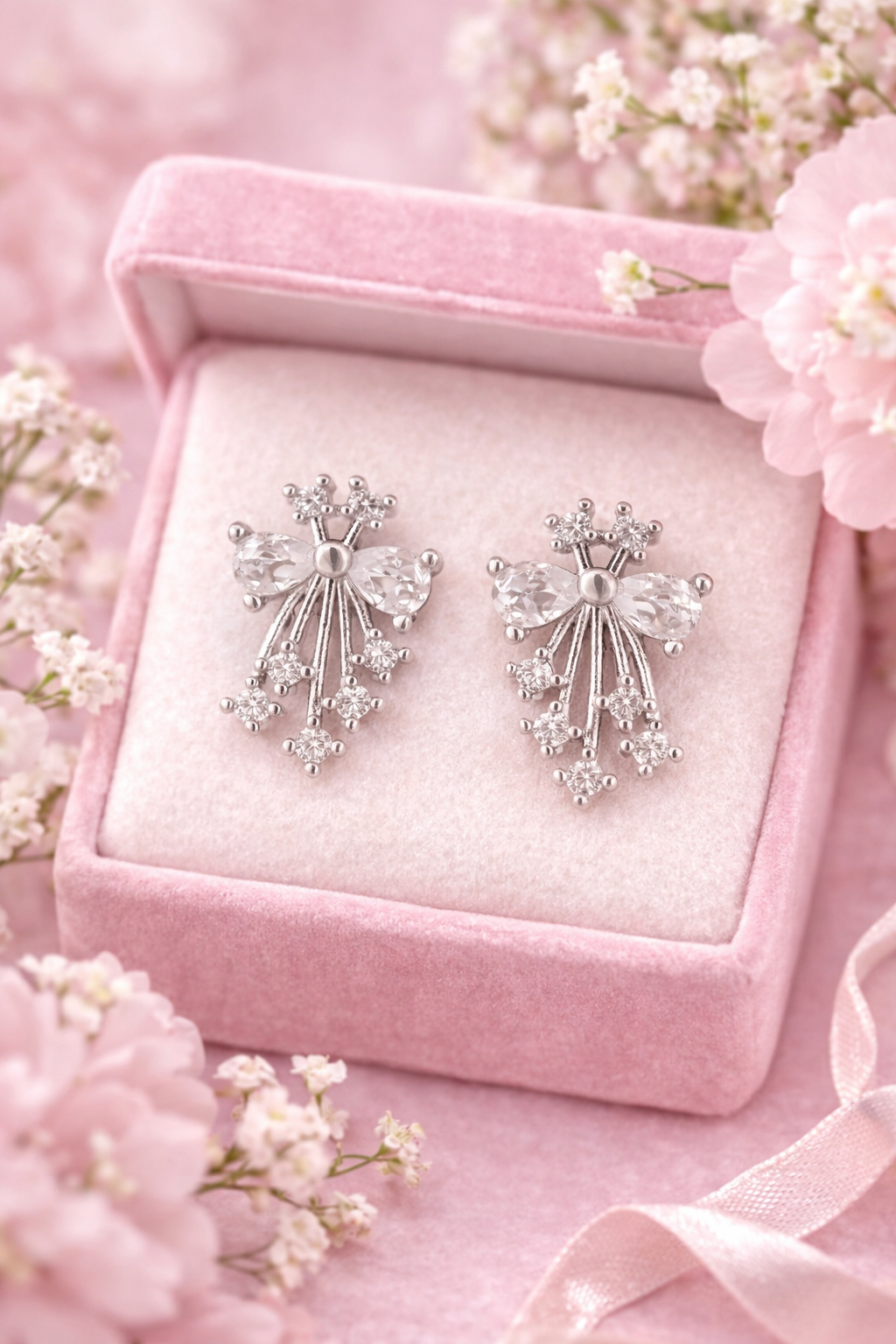 Crystal Spark Studs