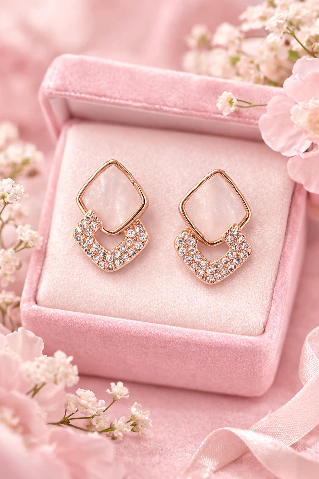 Celestial Lace Studs