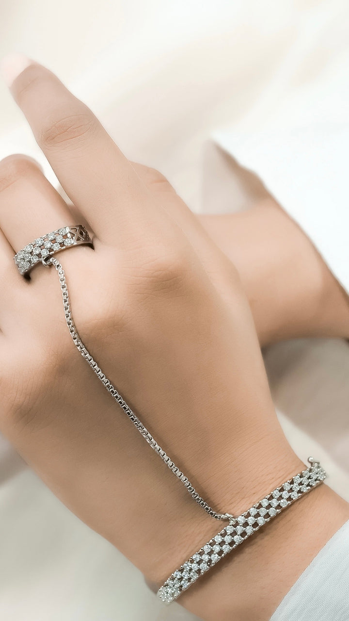 Velvet Lattice Bracelet