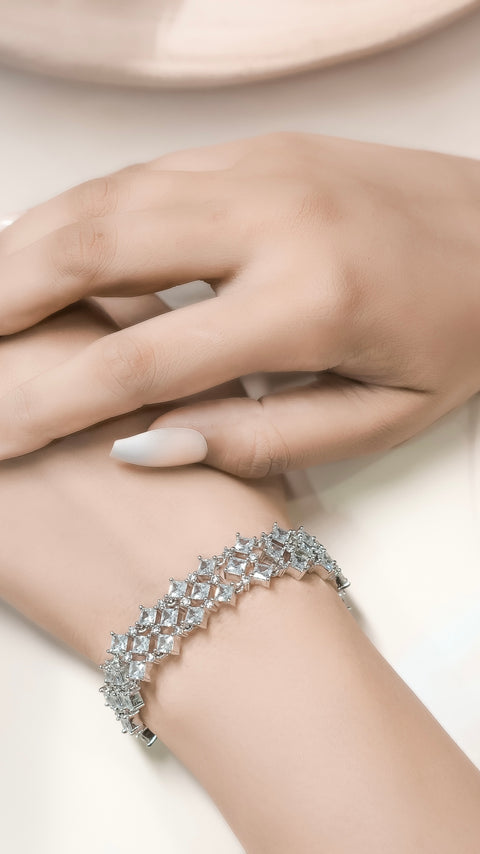 Starlit Lattice Bracelet