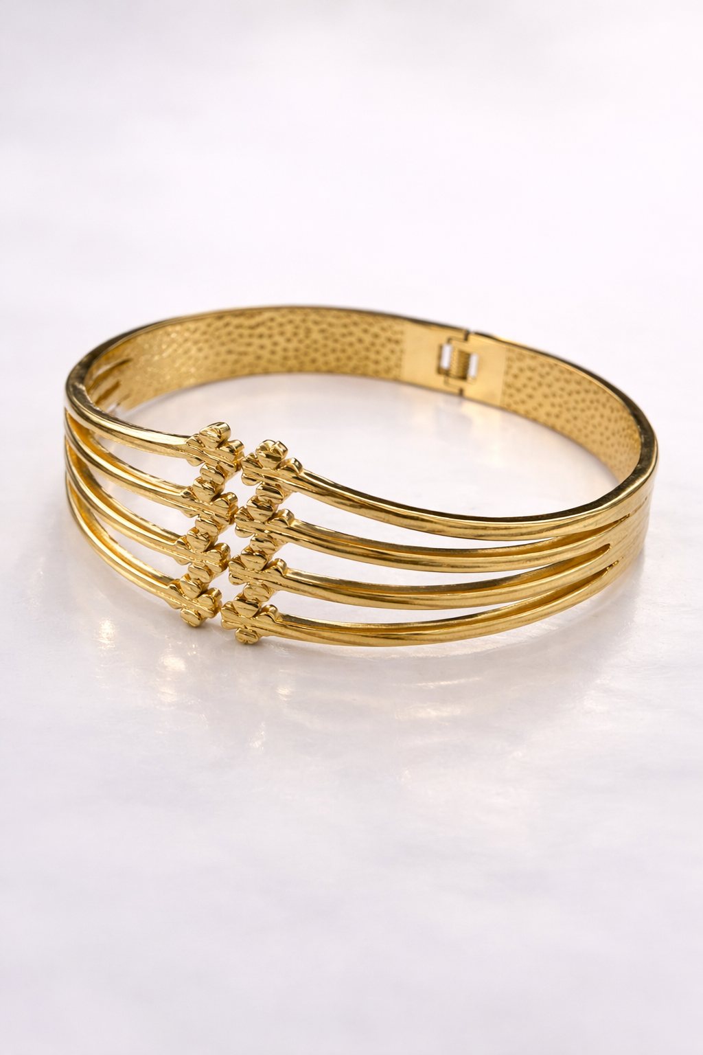 Petal Multi-Strand Cuff Bracelet