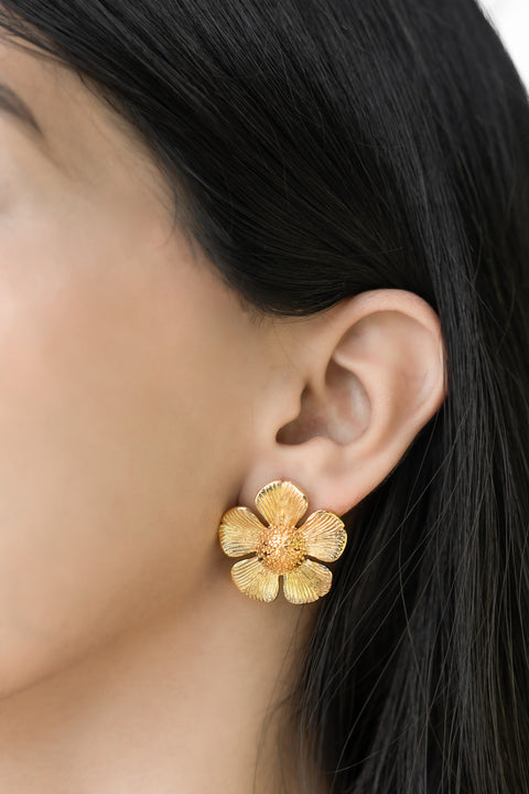 Golden Bloom Earrings