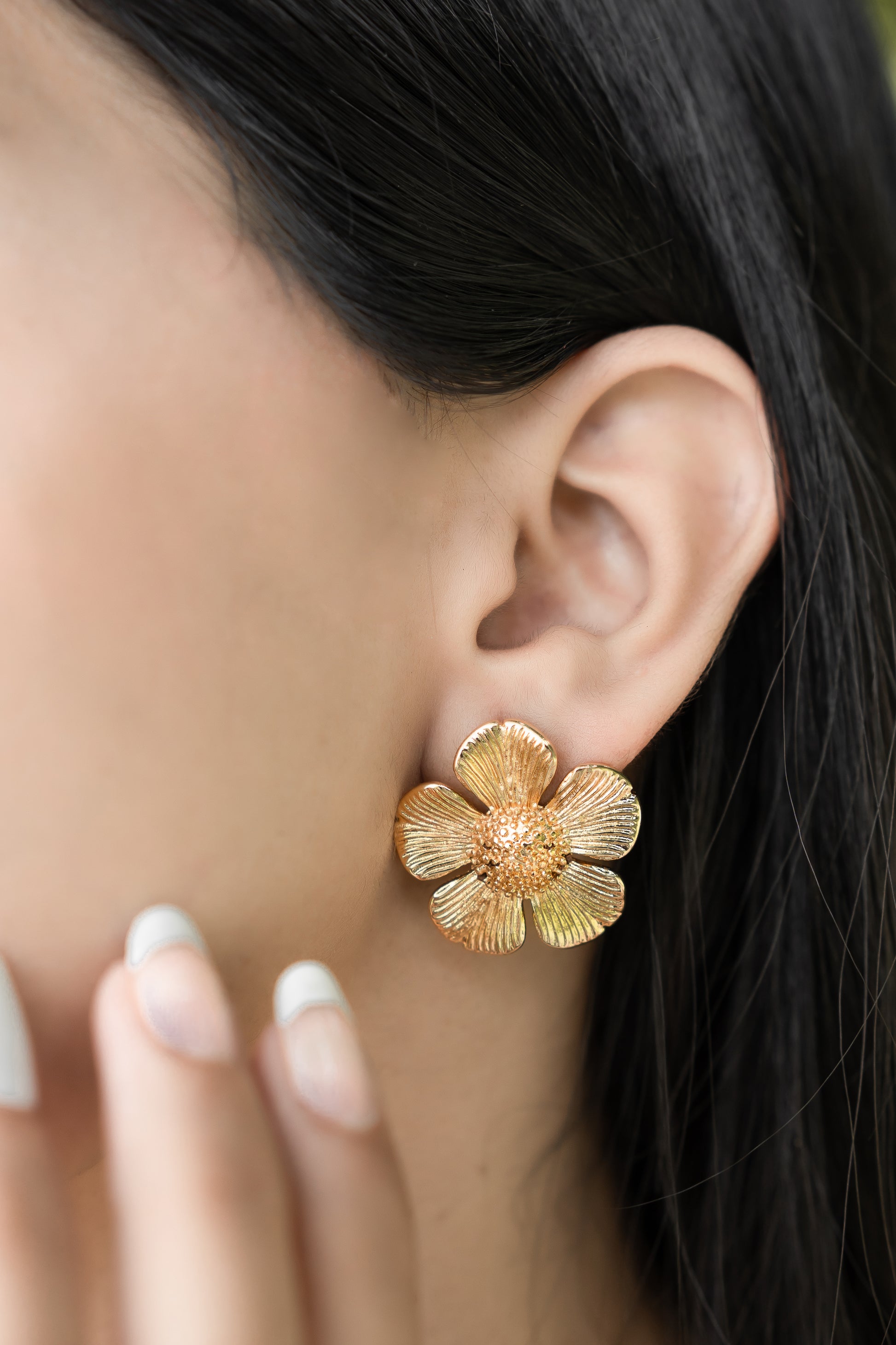 Golden Bloom Earrings