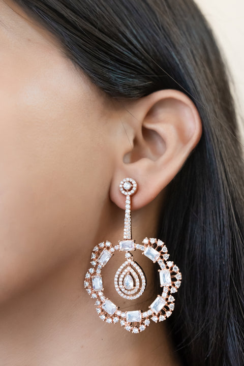 Rosé Radiance Earrings