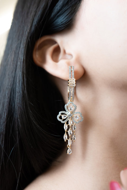 Golden Glimmer Earrings