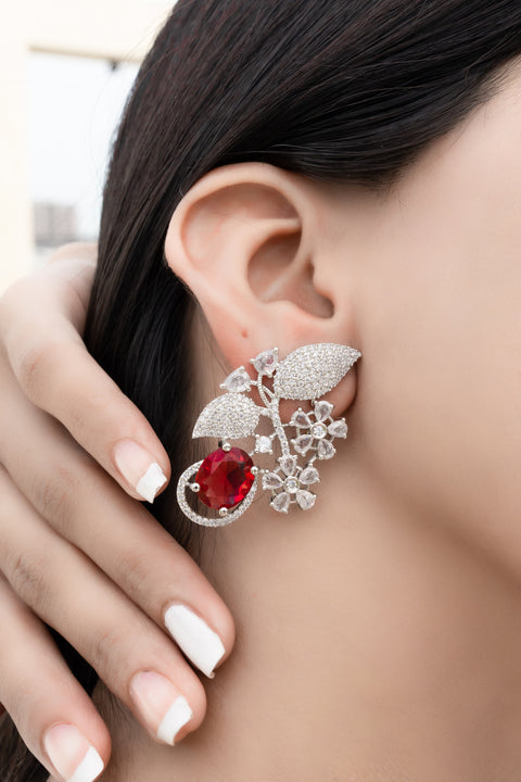 Crimson Cascais Earrings