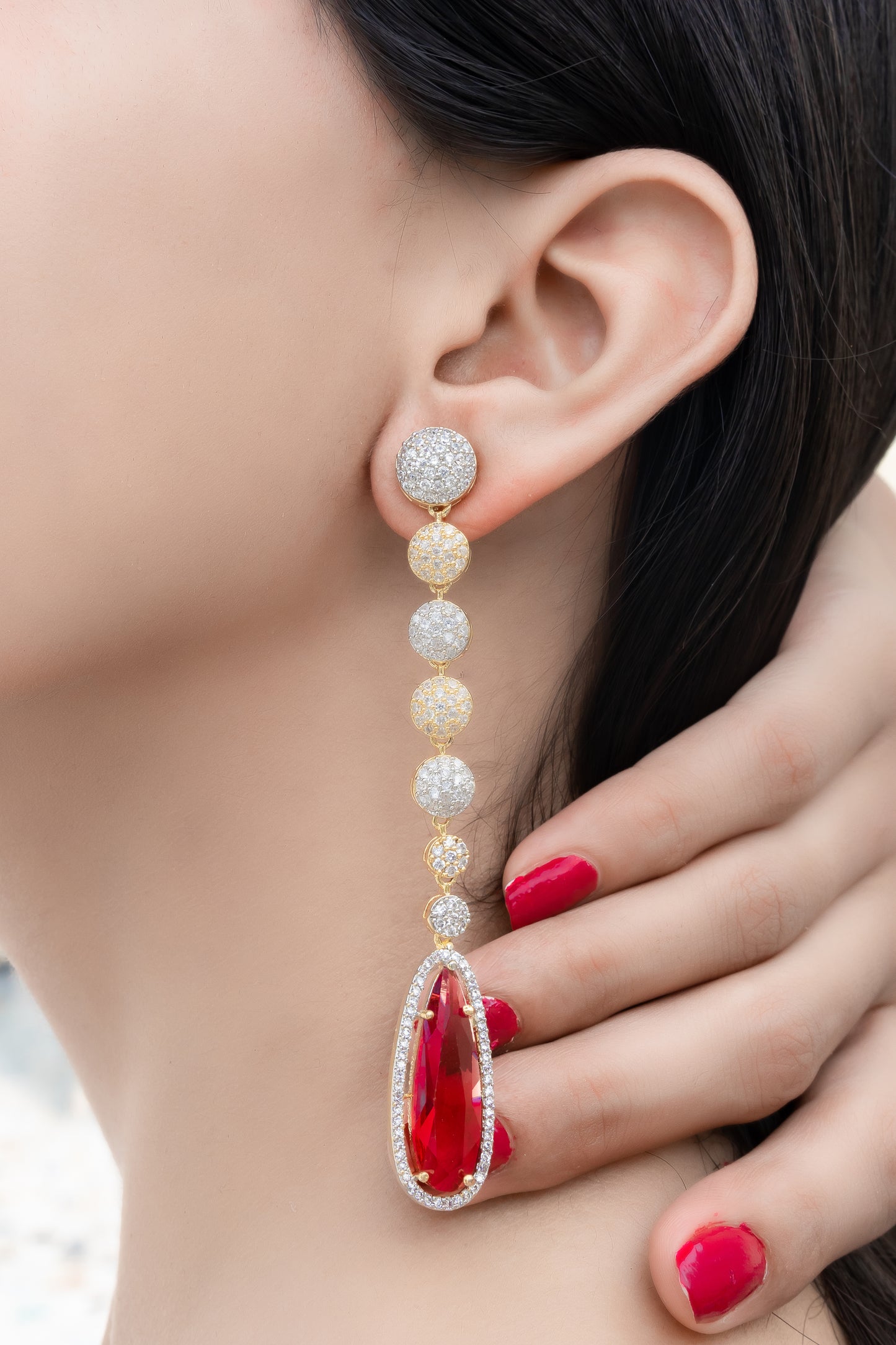 Two Tone Earrings