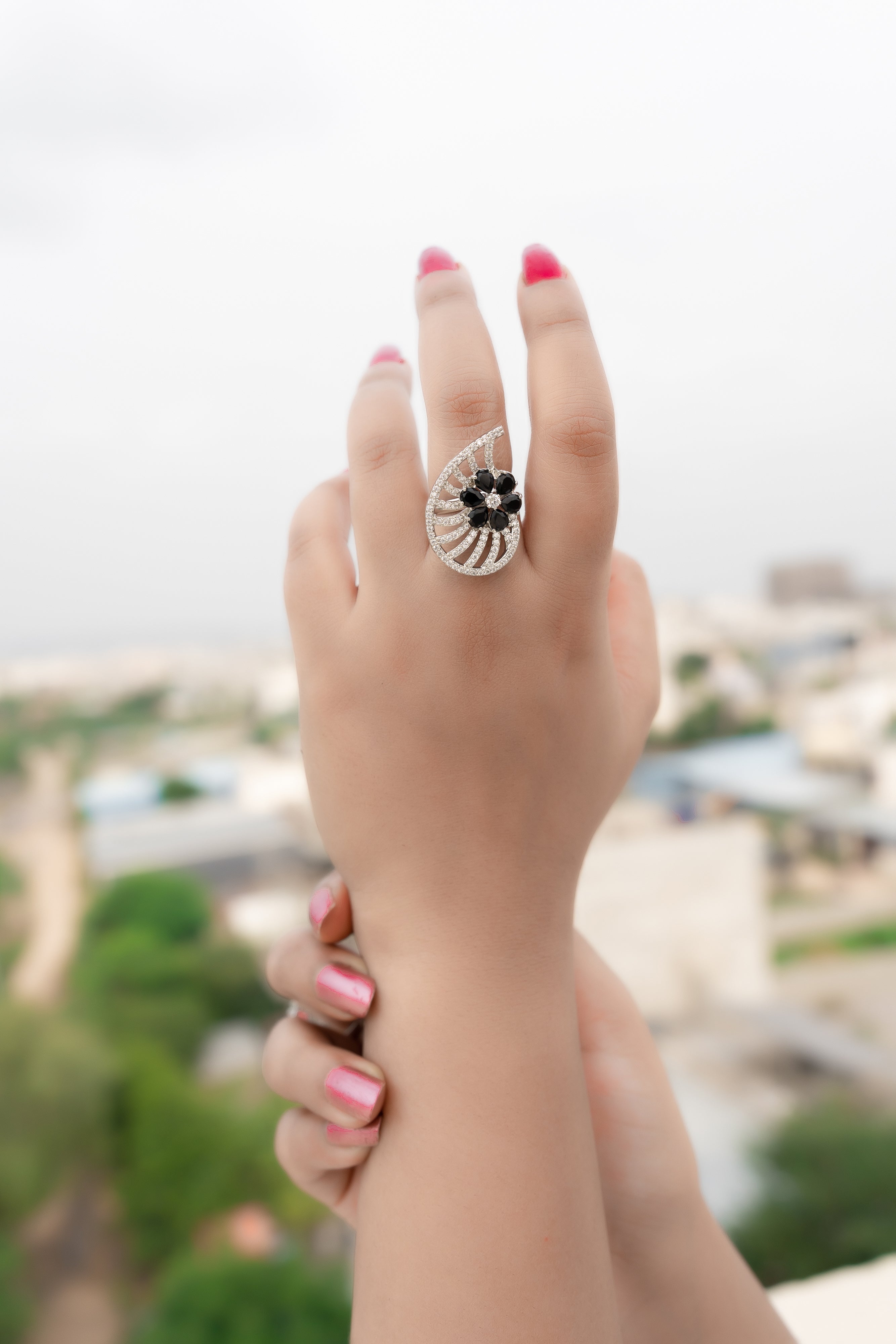 Petal Prism Ring