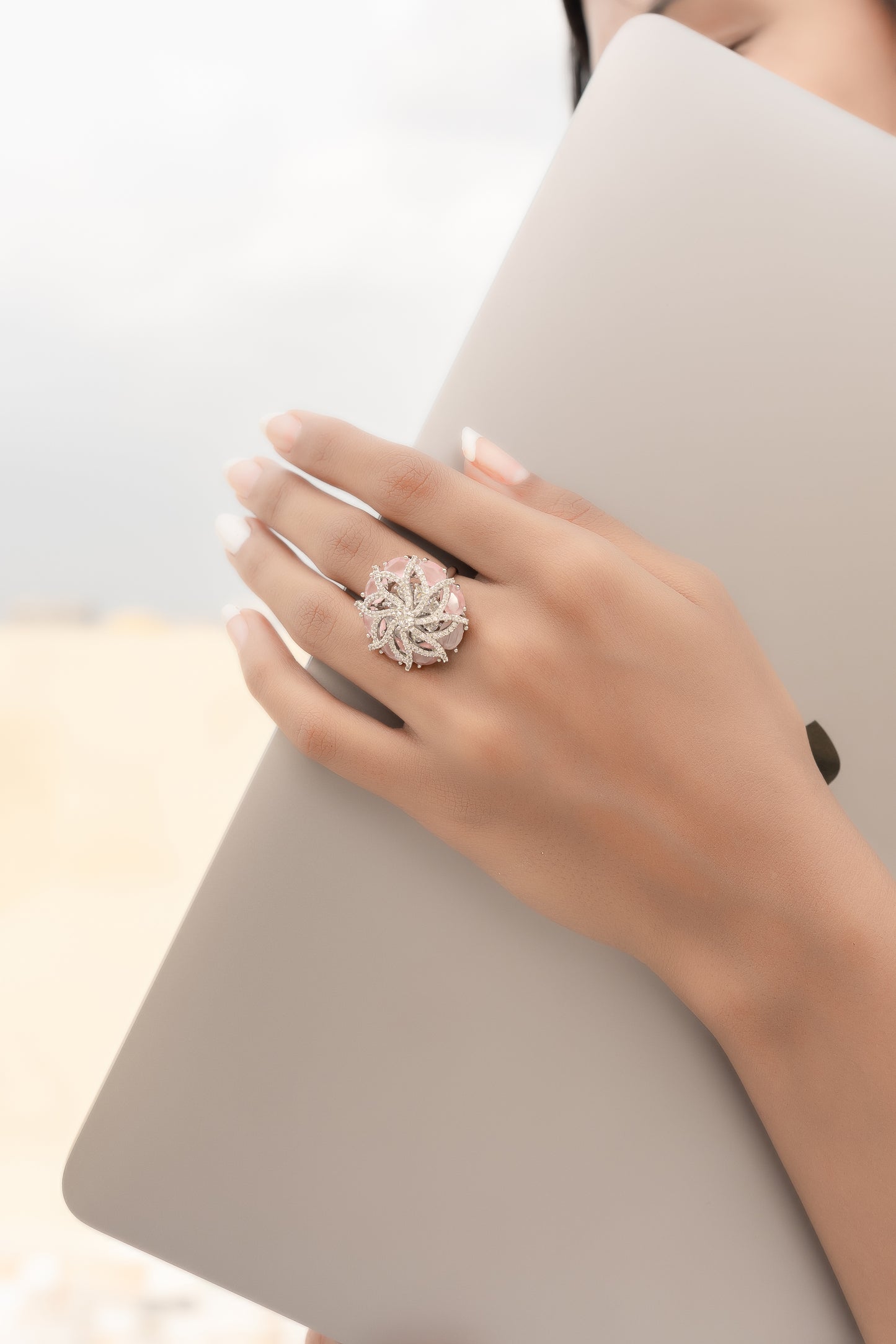 Starlit Santorini Ring