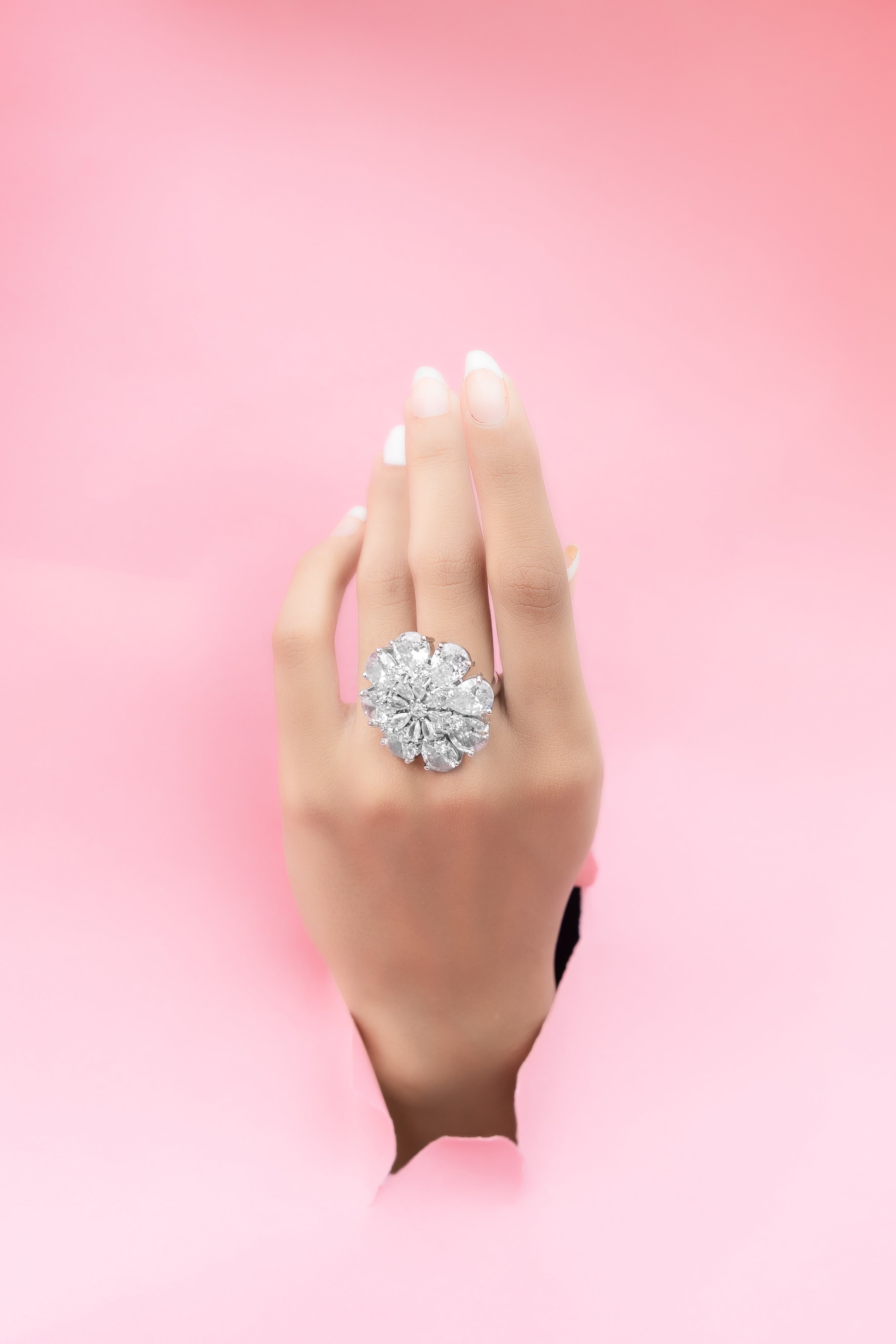 Midnight Bloom Ring