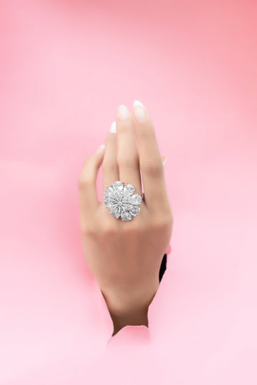 Midnight Bloom Ring