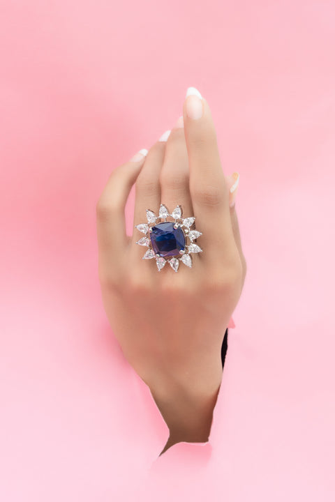 Starlight Crown Ring