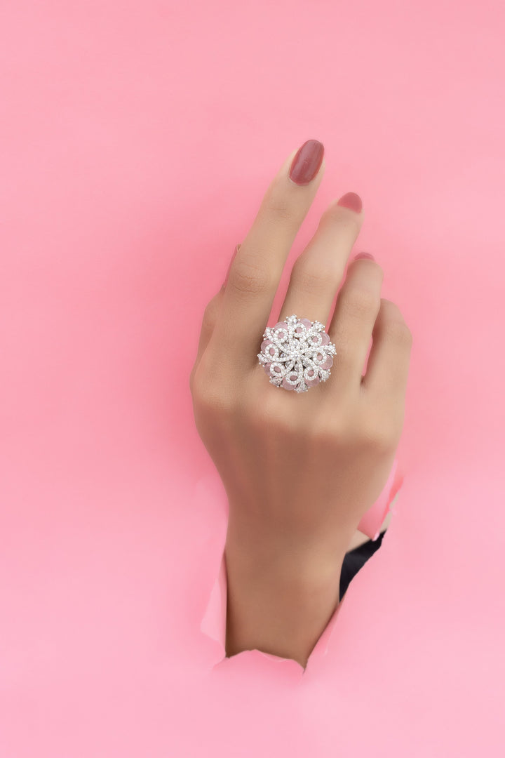 Frosted Bloom Ring