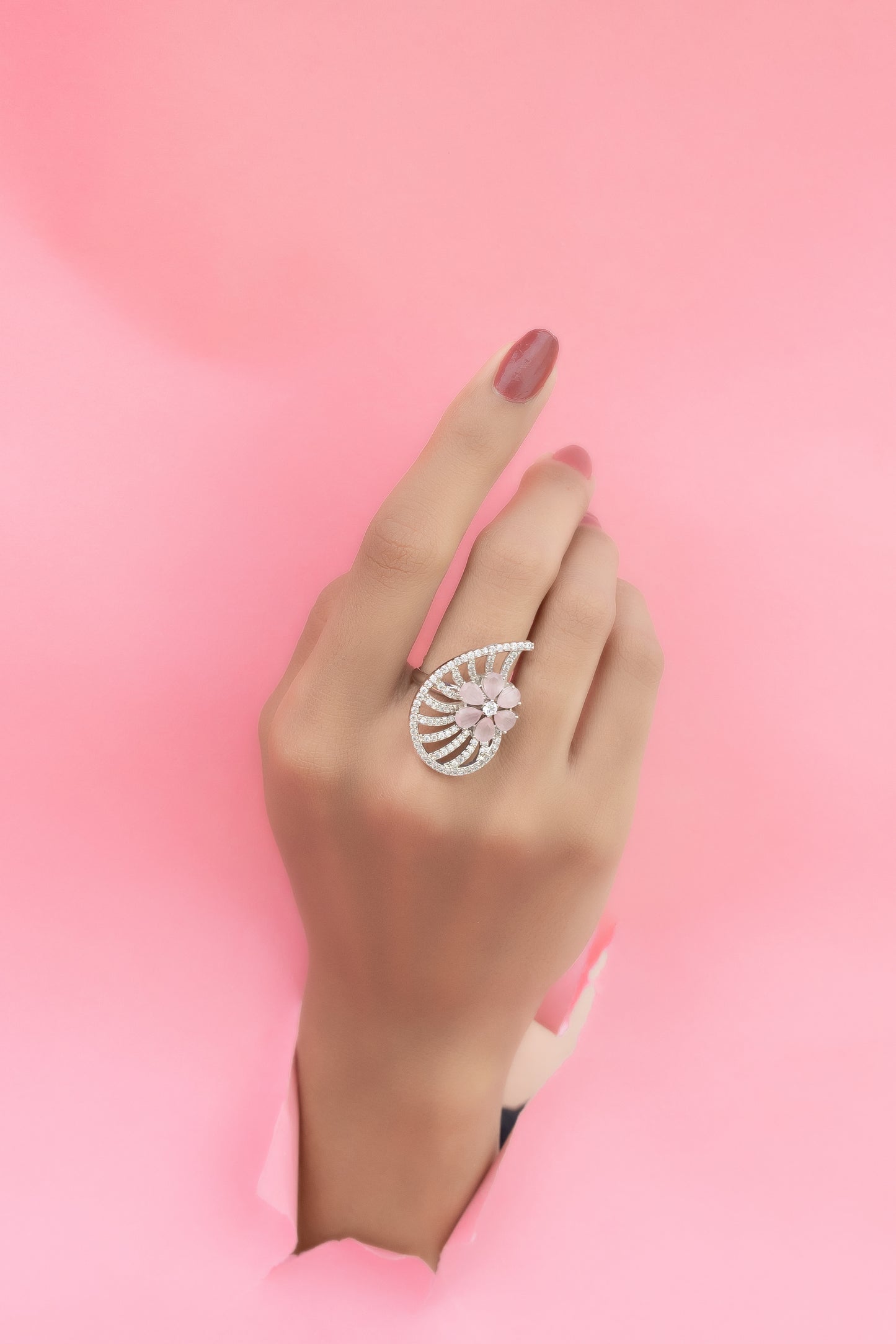 Petal Prism Ring