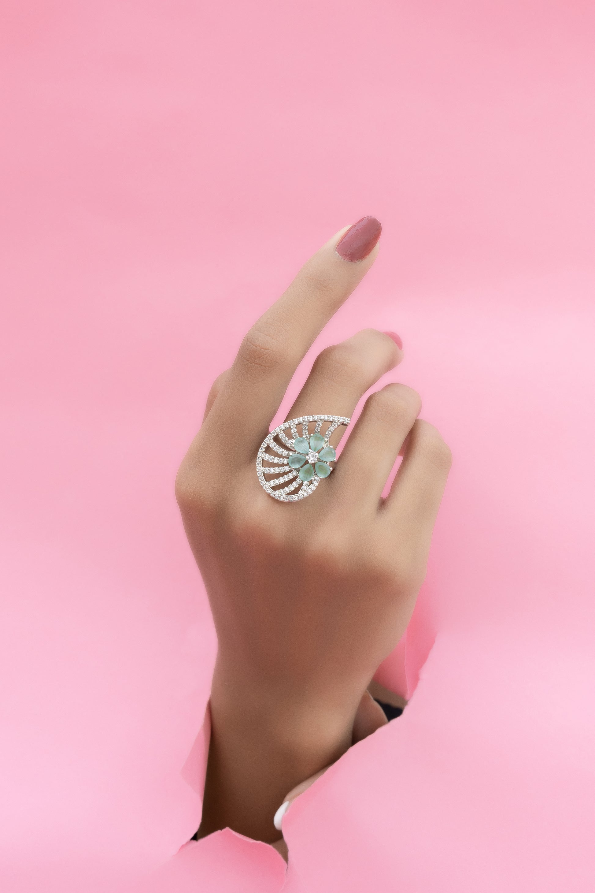 Petal Prism Ring