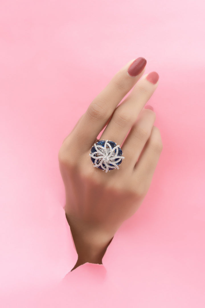 Starlit Santorini Ring