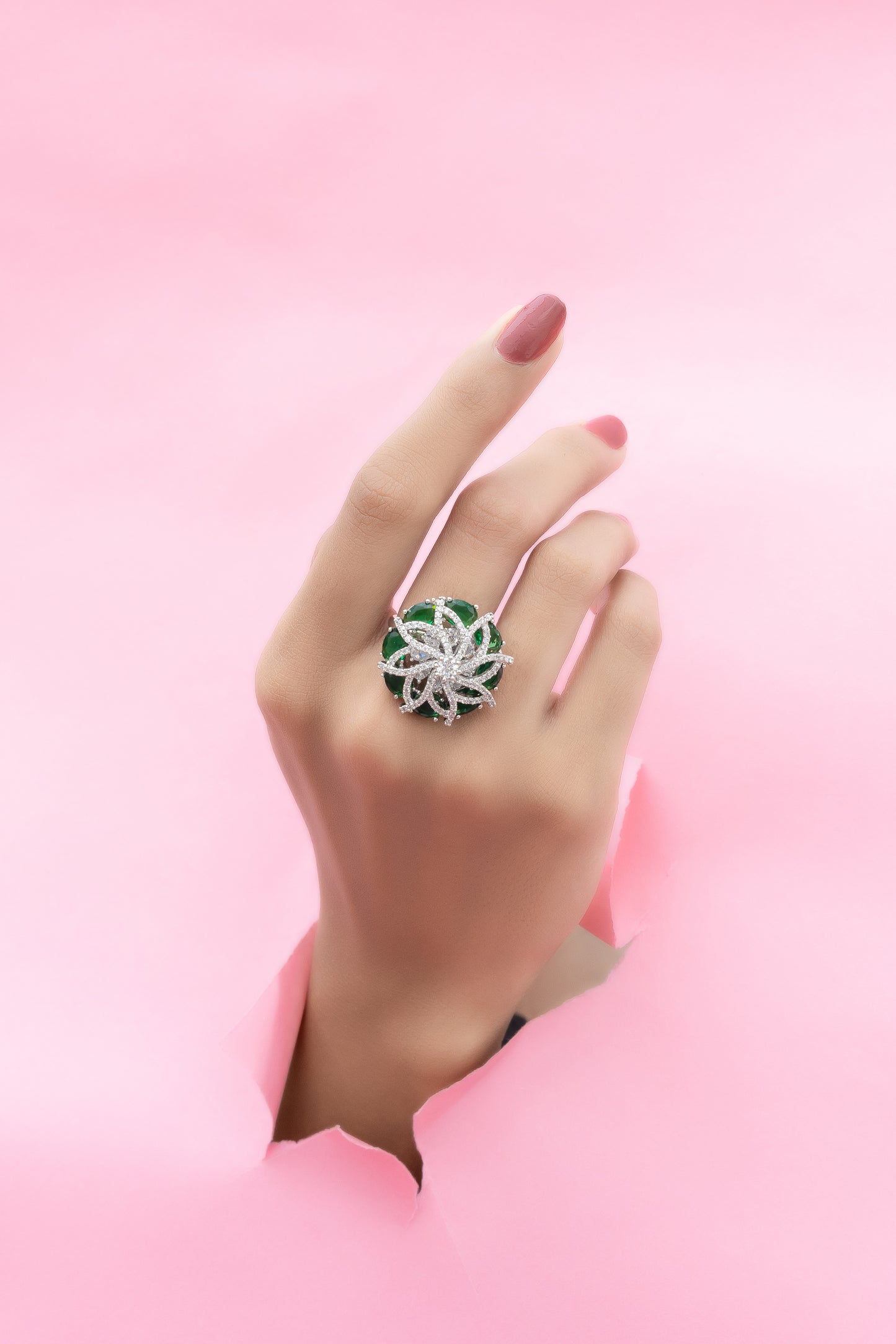 Starlit Santorini Ring