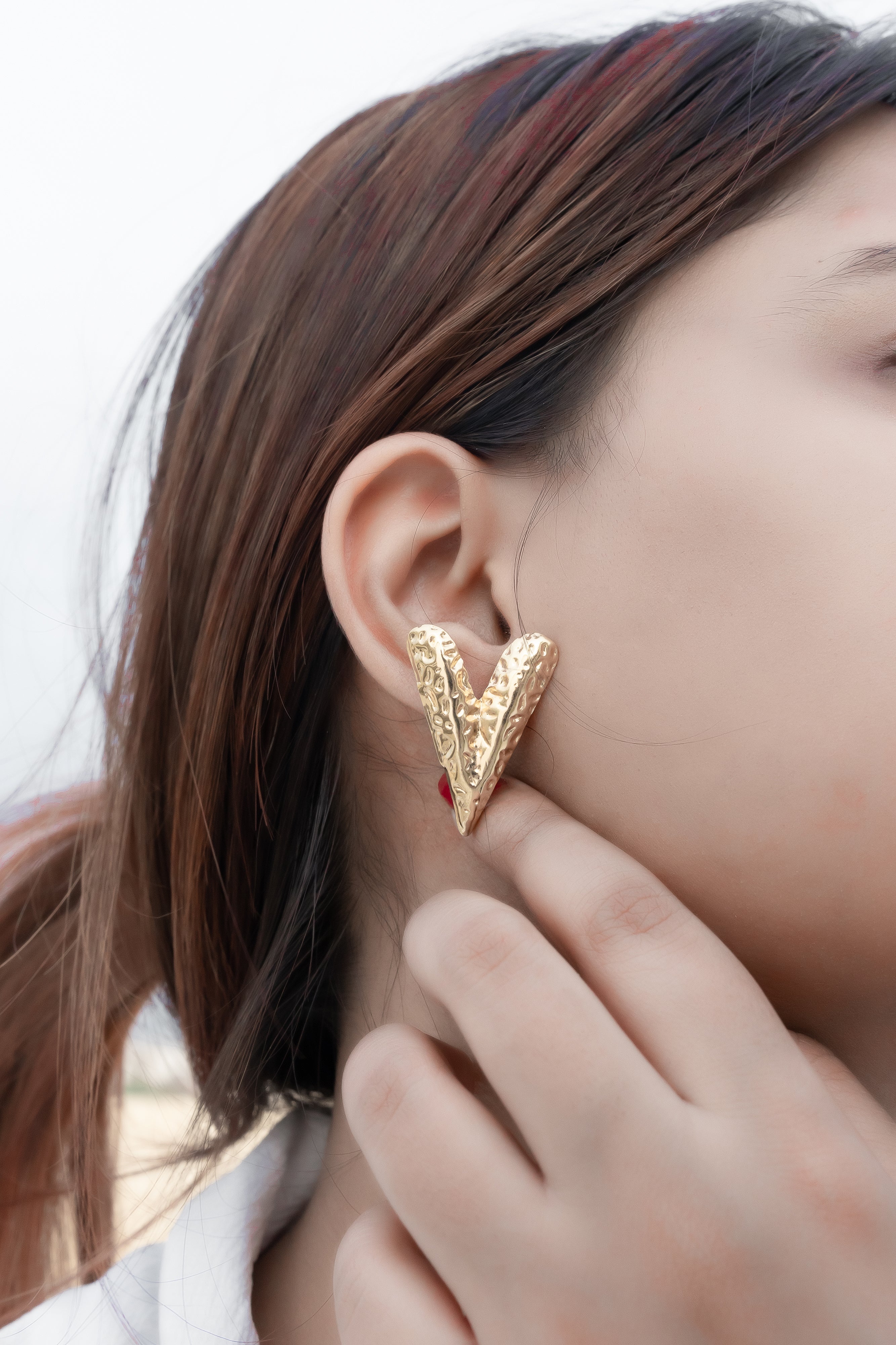 Meteor Point Statement Earrings