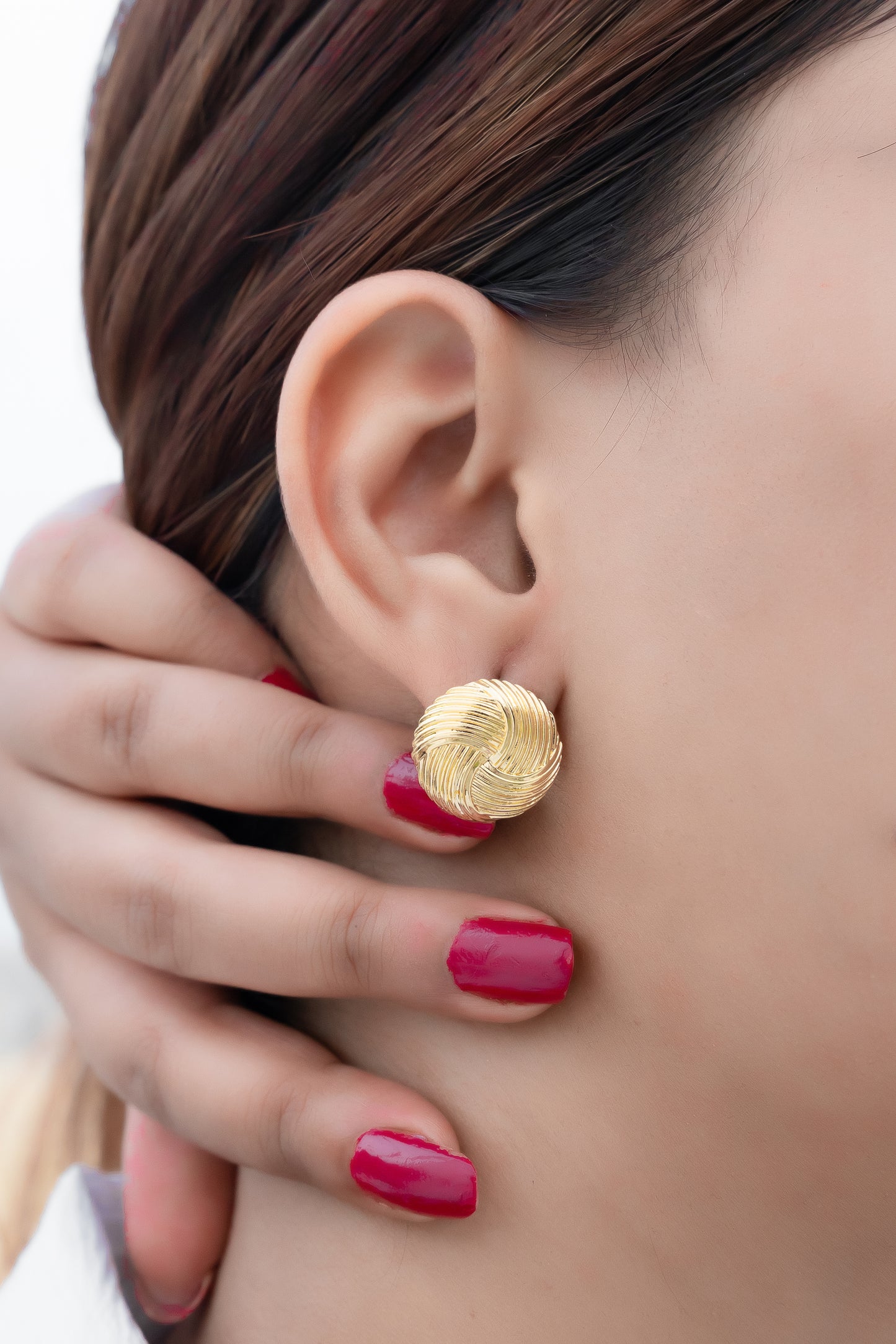 Auric Weave Studs