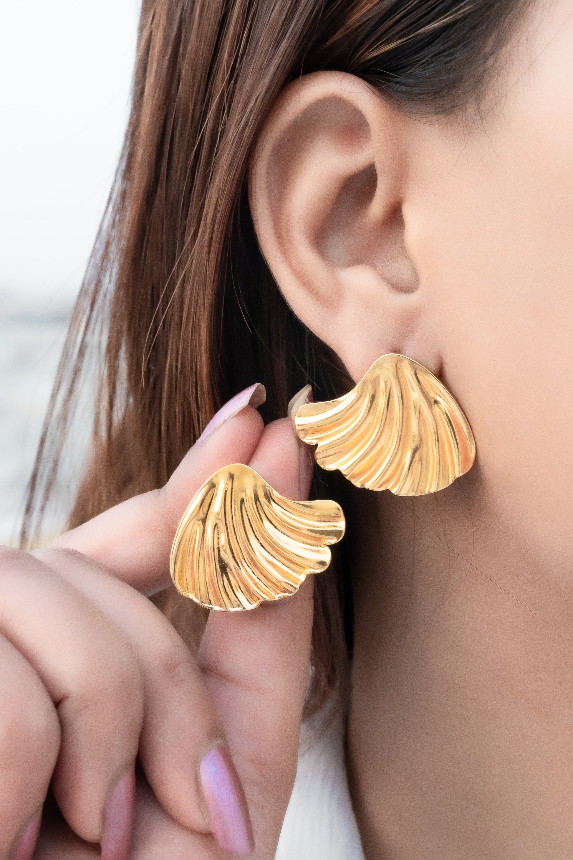 Golden Tides Studs