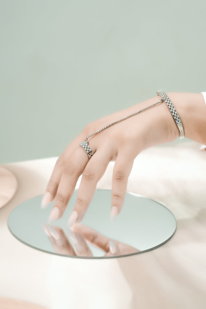 Velvet Lattice Bracelet