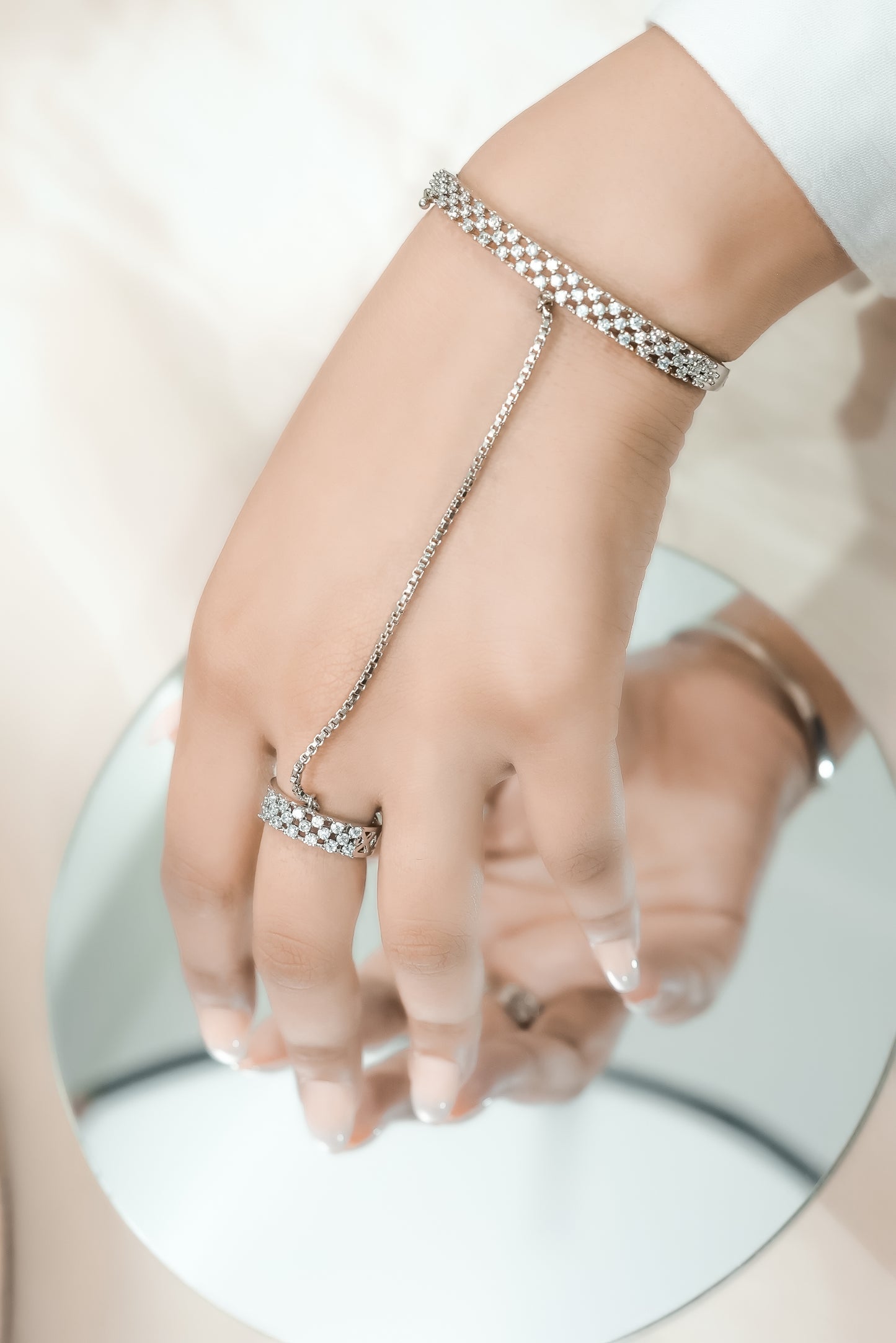 Velvet Lattice Bracelet