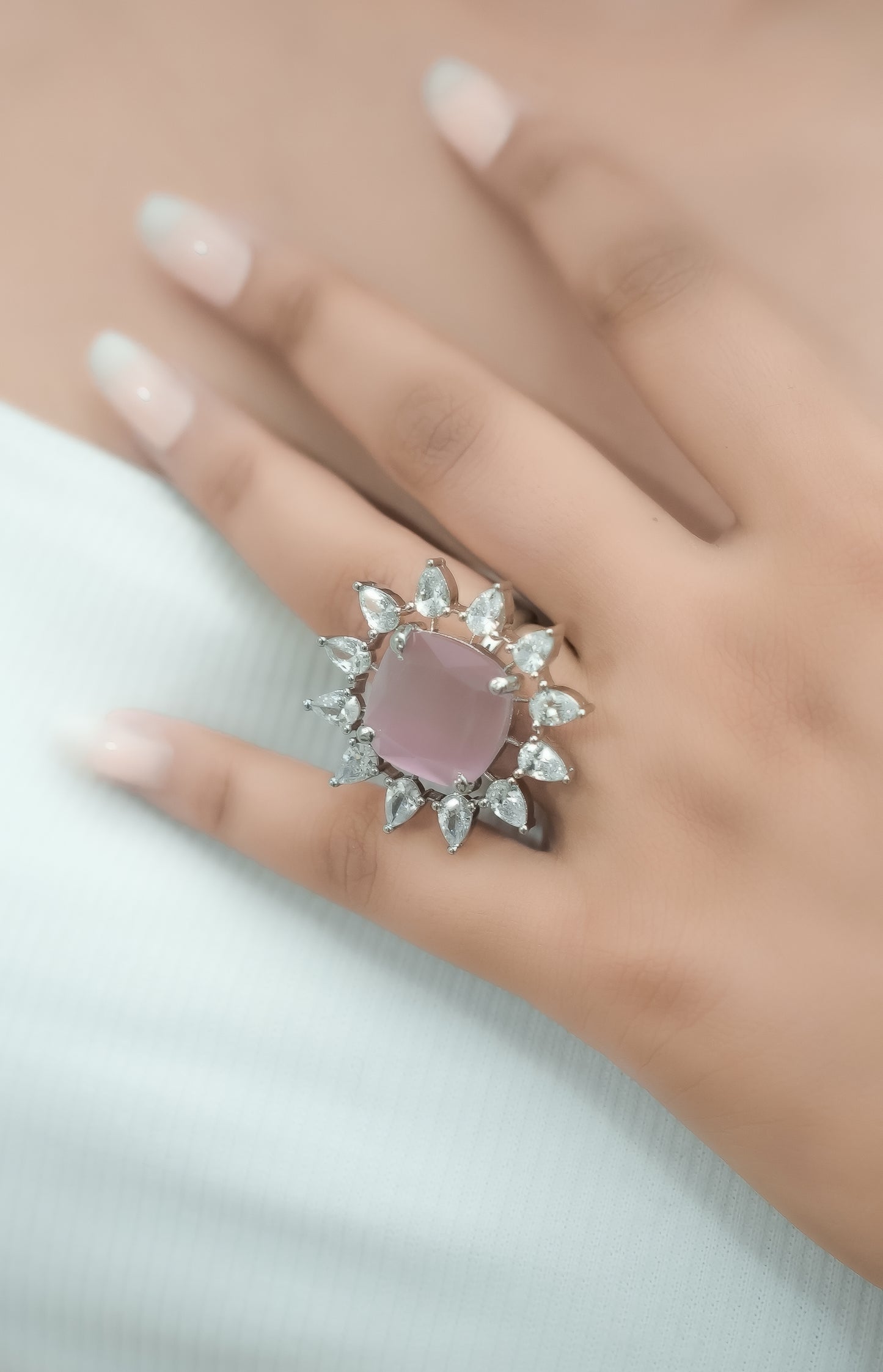 Starlight Crown Ring