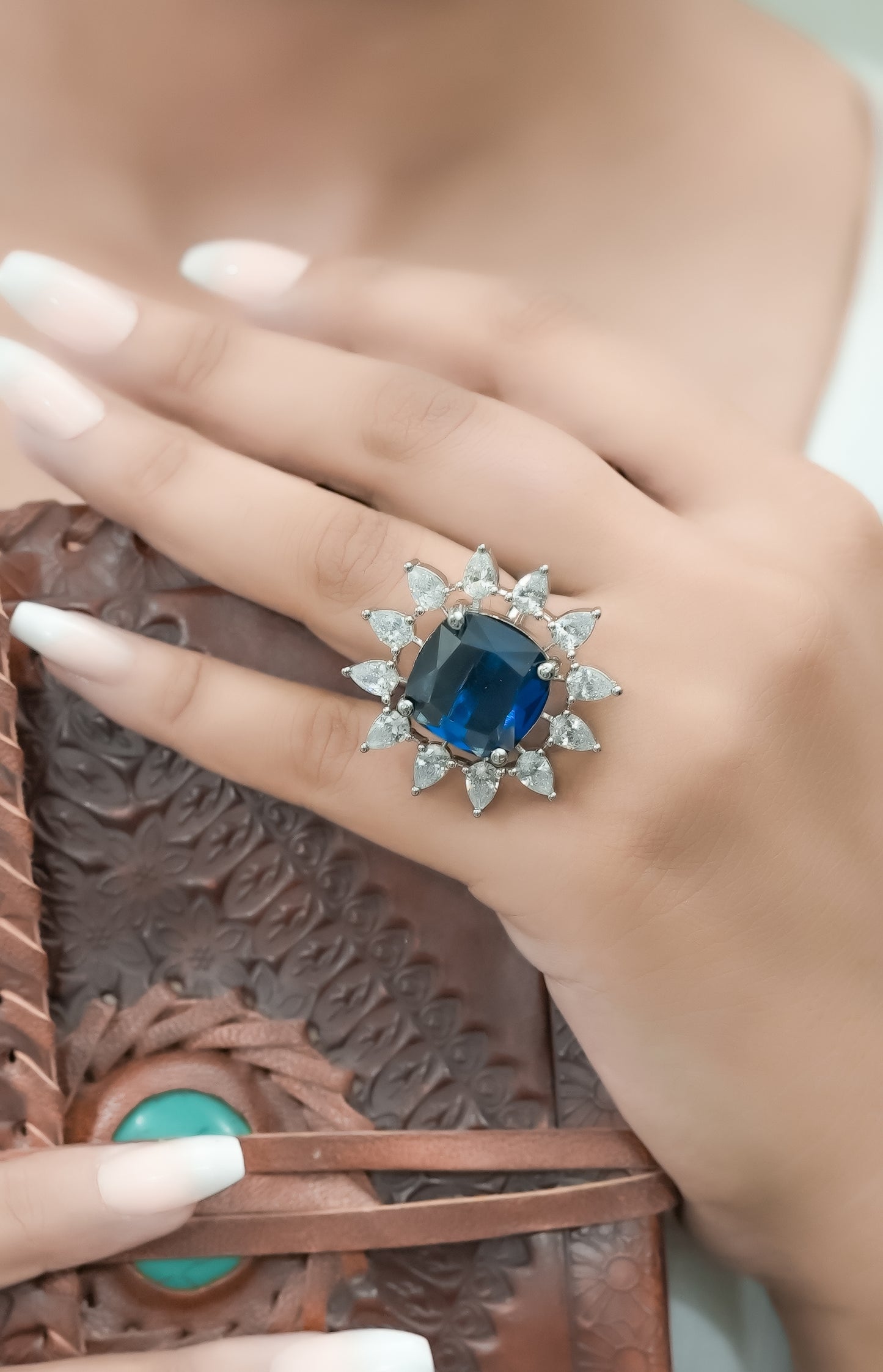Starlight Crown Ring