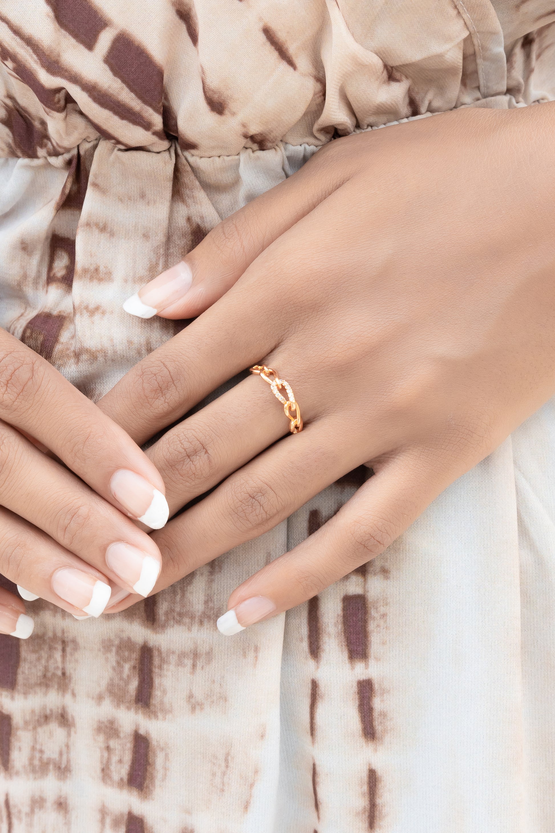 Venetian Chain Ring