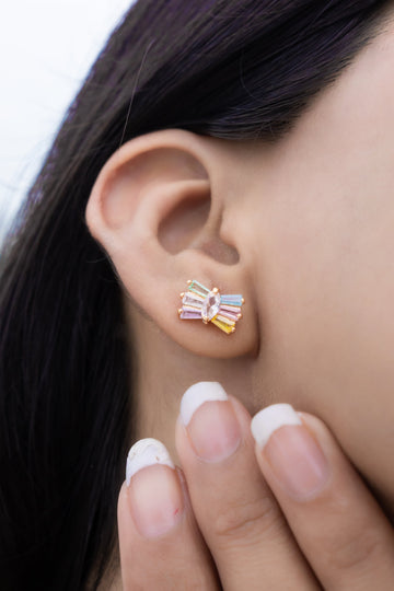 Rosé Monarchs Studs