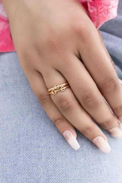 Gilded Grace Ring