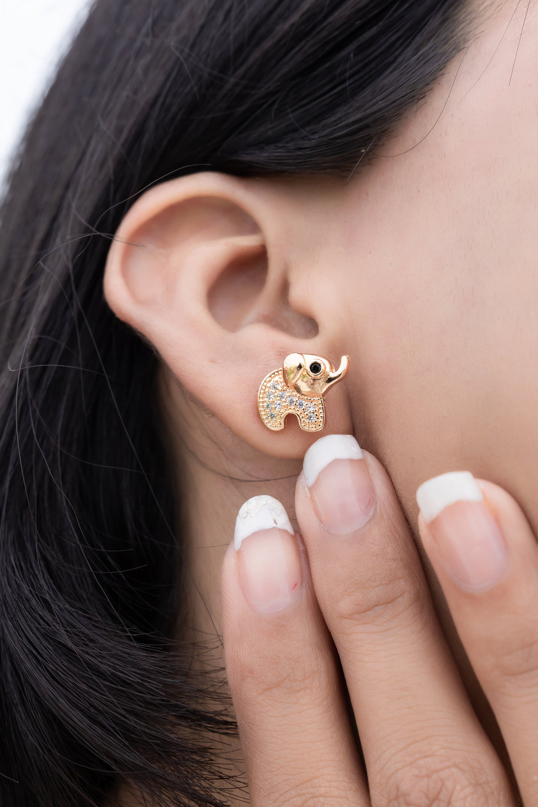 Tiny Elephant Studs