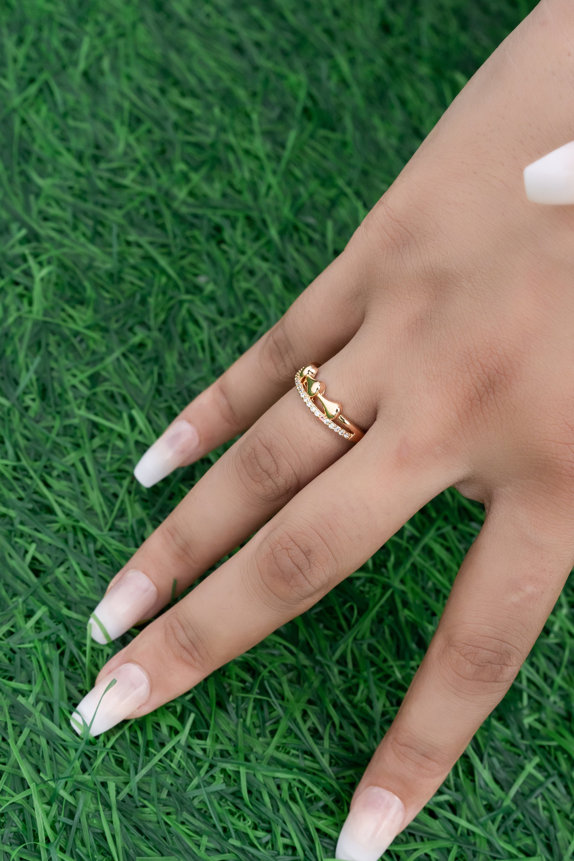 Golden Bow Ring