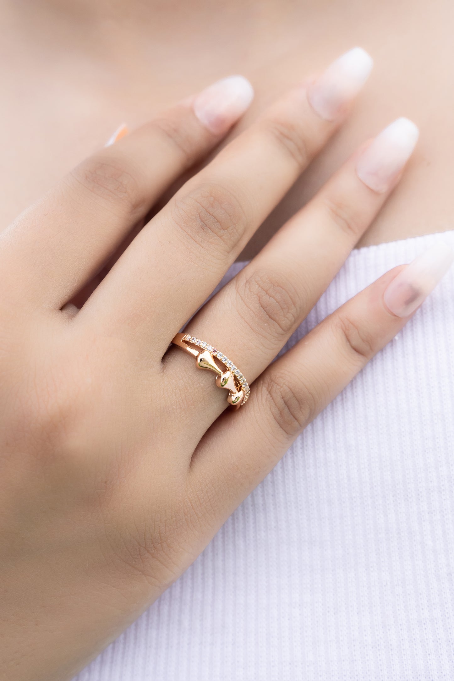 Golden Bow Ring