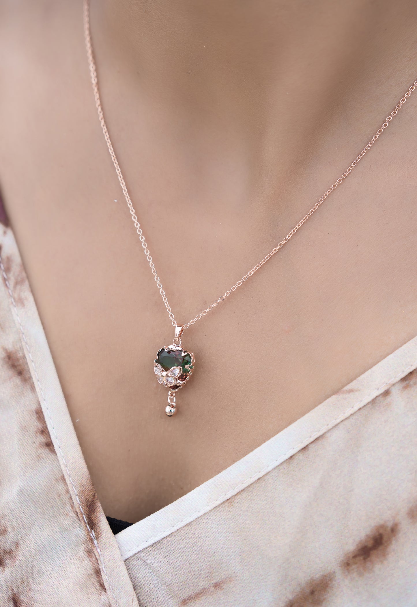 Heart Muse Pendant with Chain