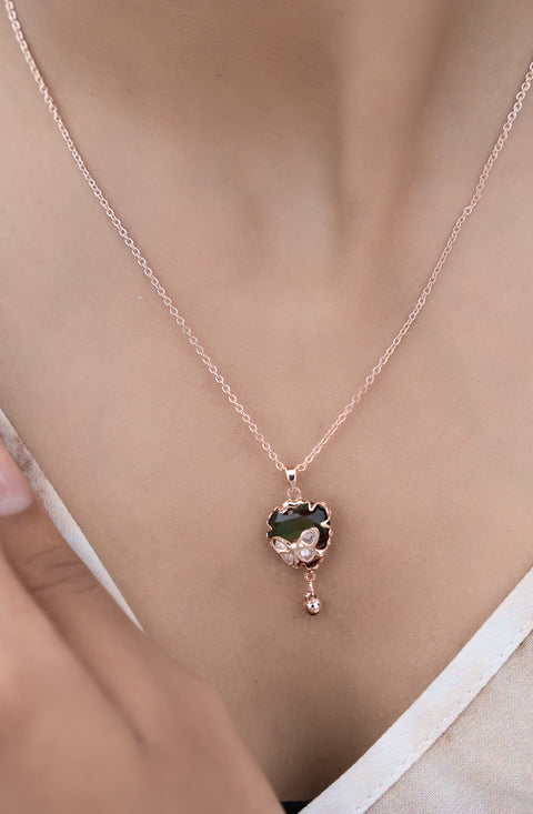 Heart Muse Pendant with Chain