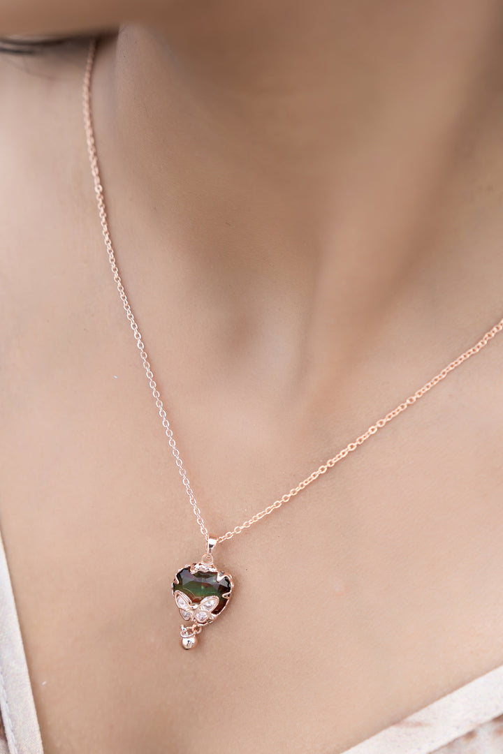 Heart Muse Pendant with Chain