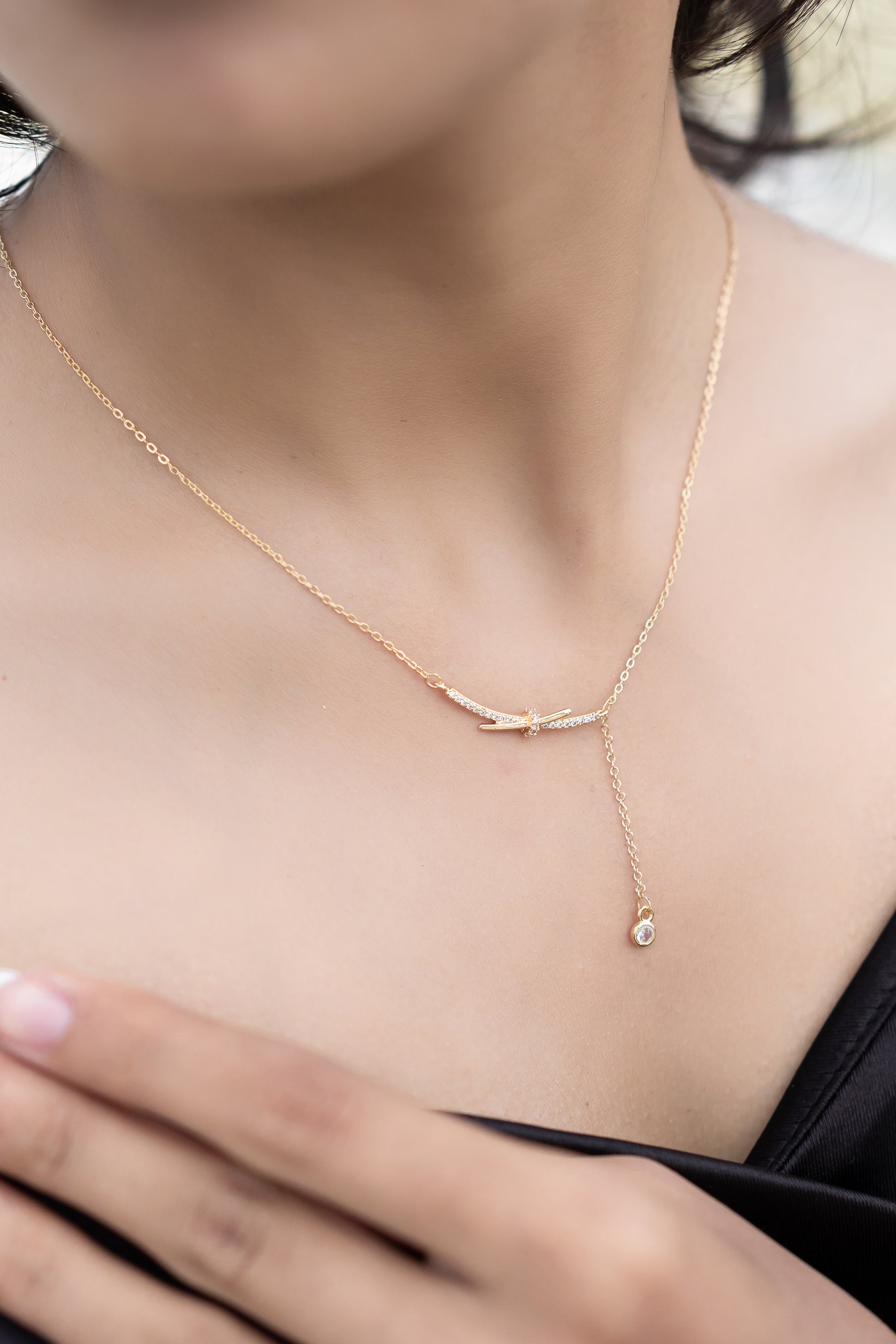 Starlit Pendant With Chain