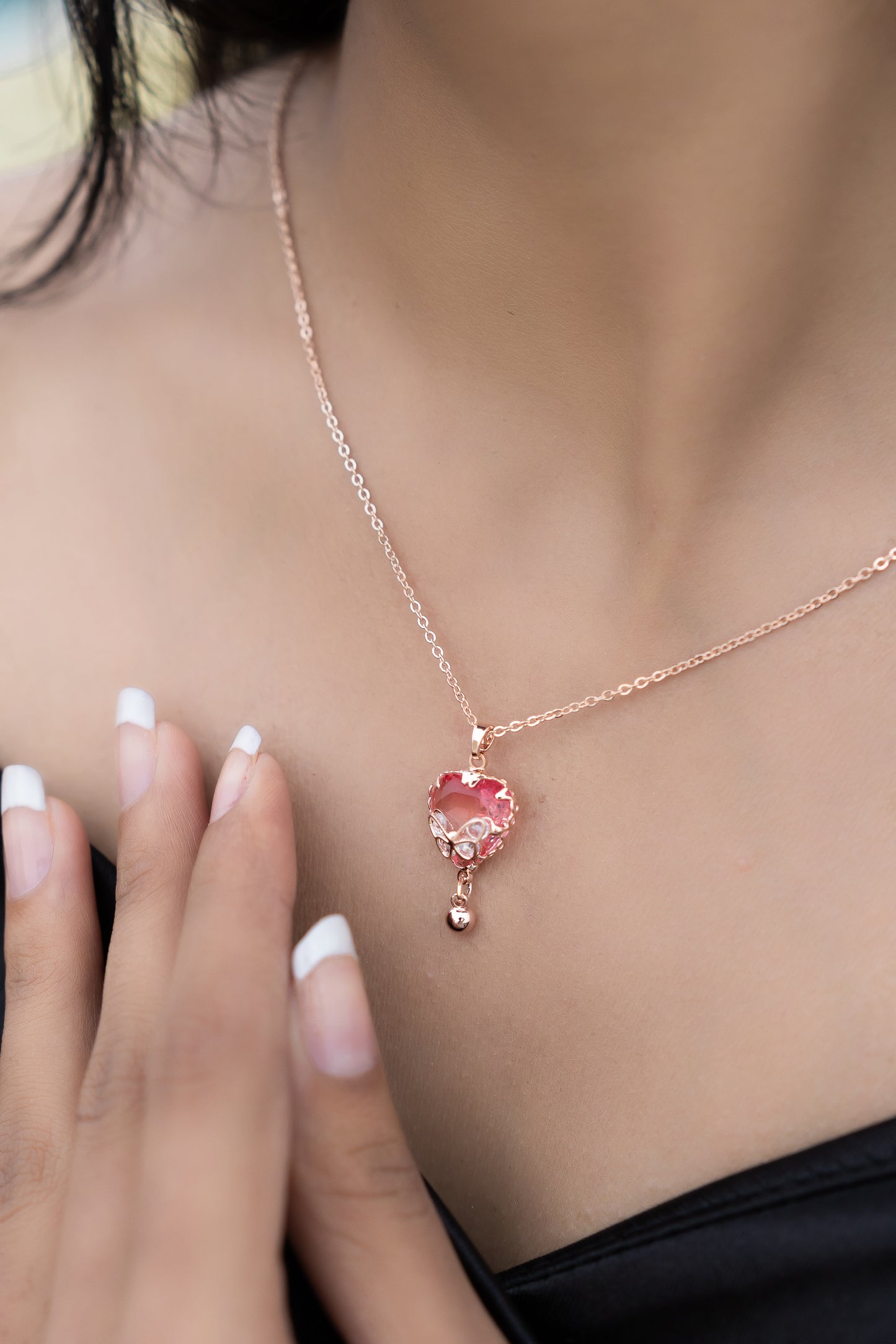 Heart Muse Pendant with Chain