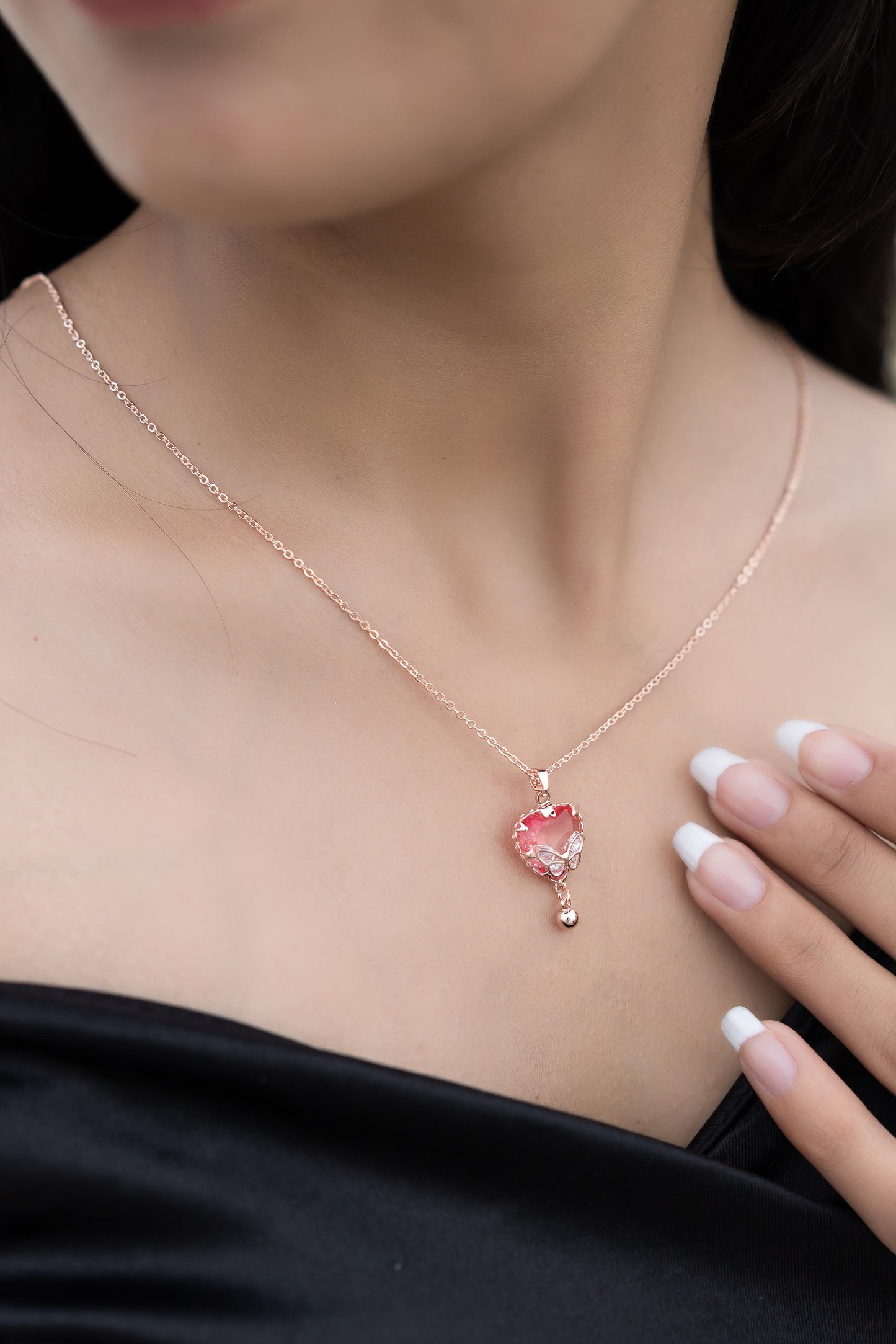 Heart Muse Pendant with Chain