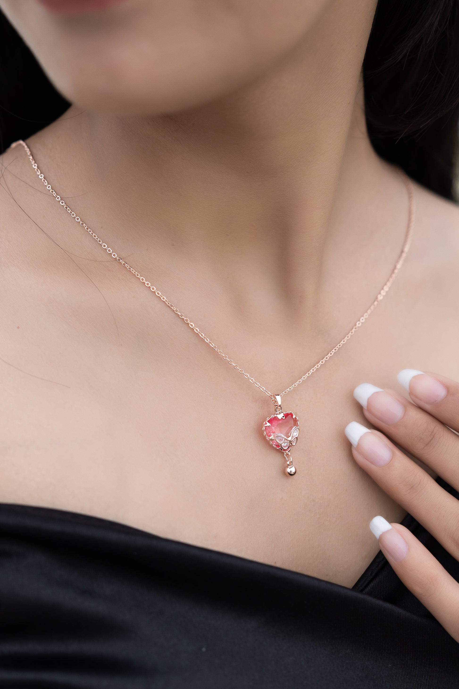 Heart Muse Pendant with Chain