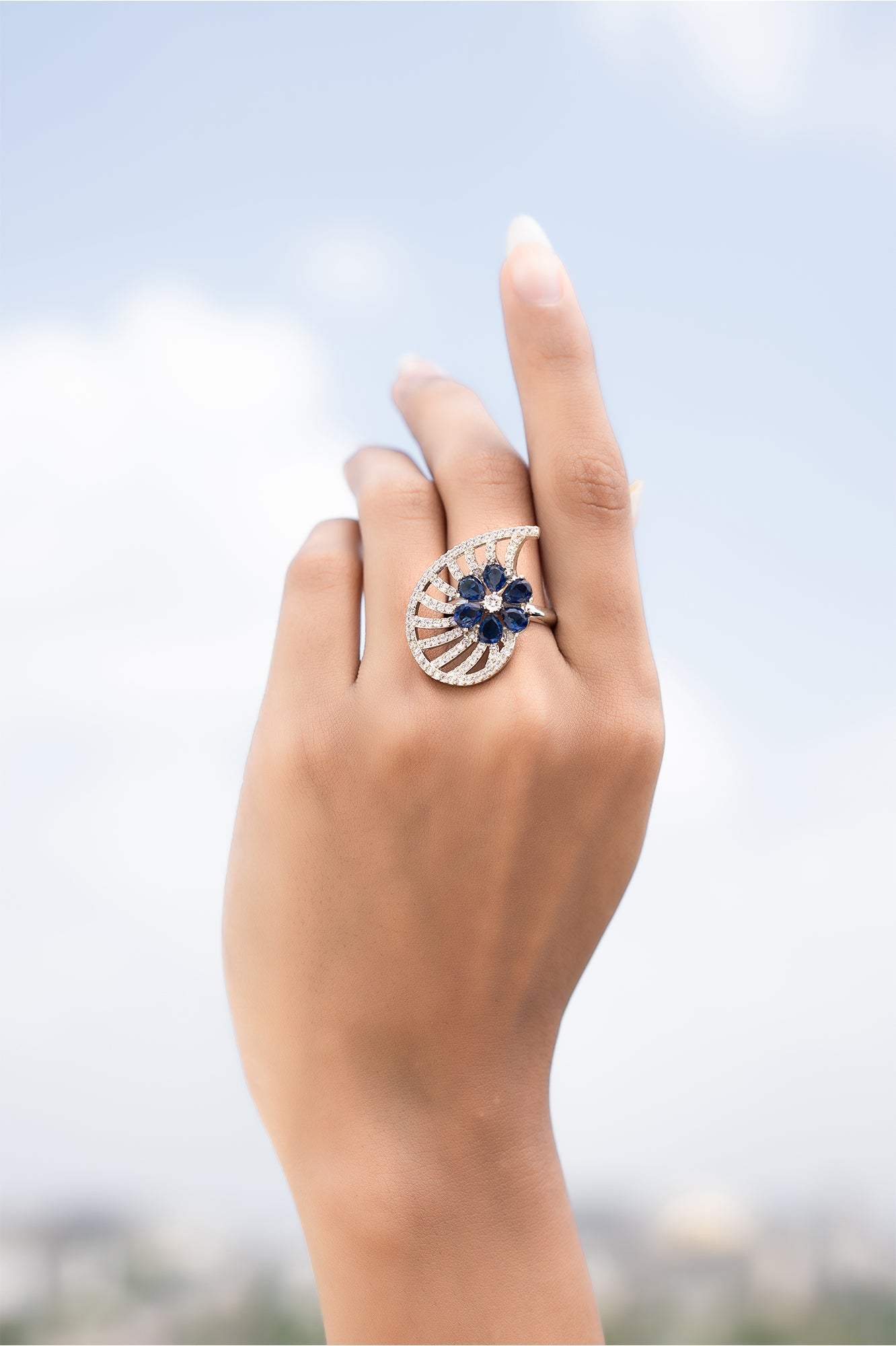 Petal Prism Ring