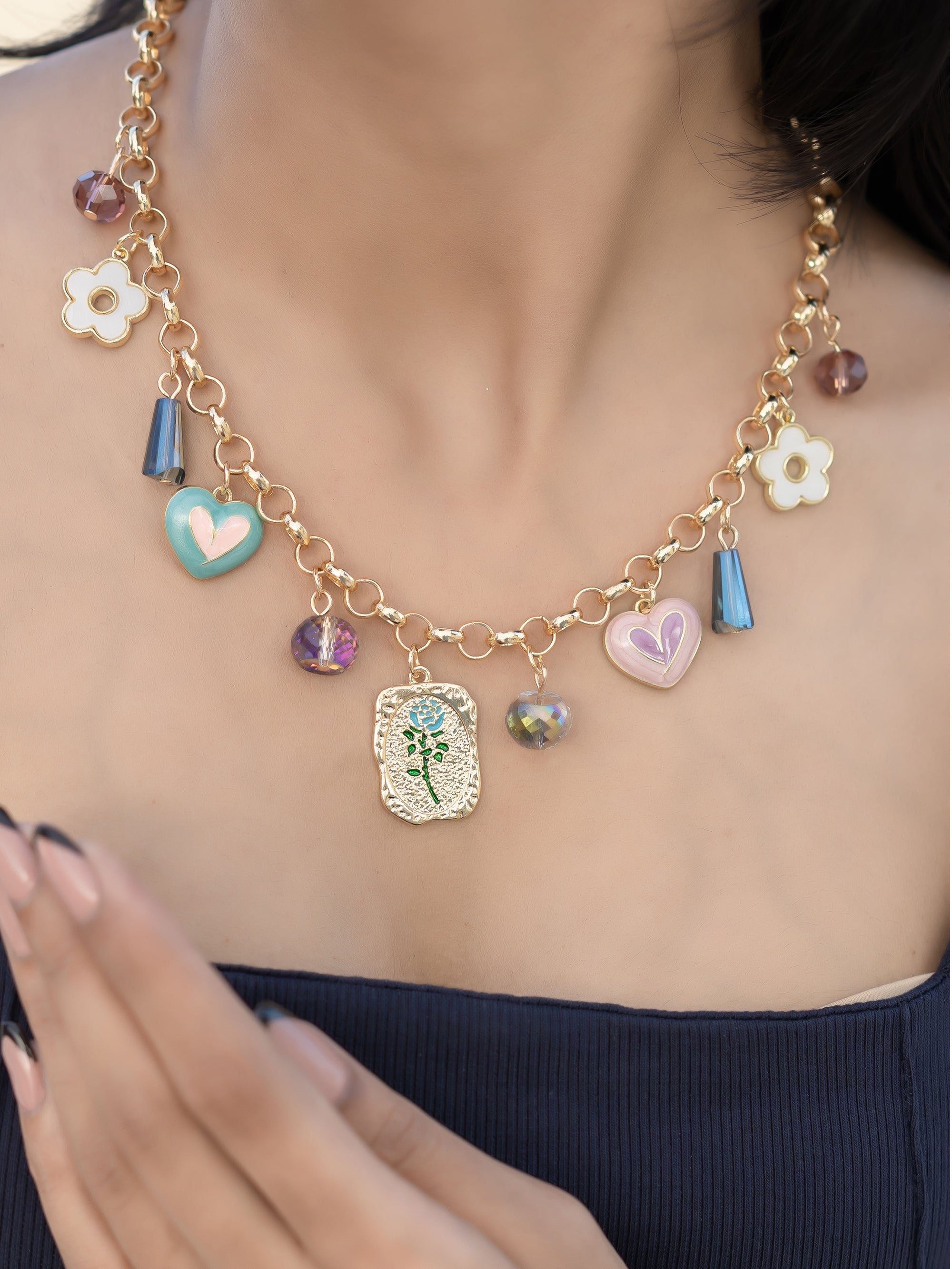 Amalfi Charm Necklace