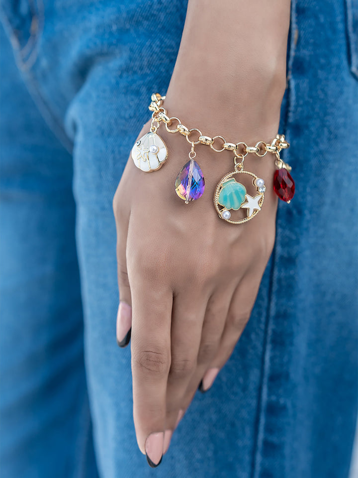 Charm Cascade Bracelet