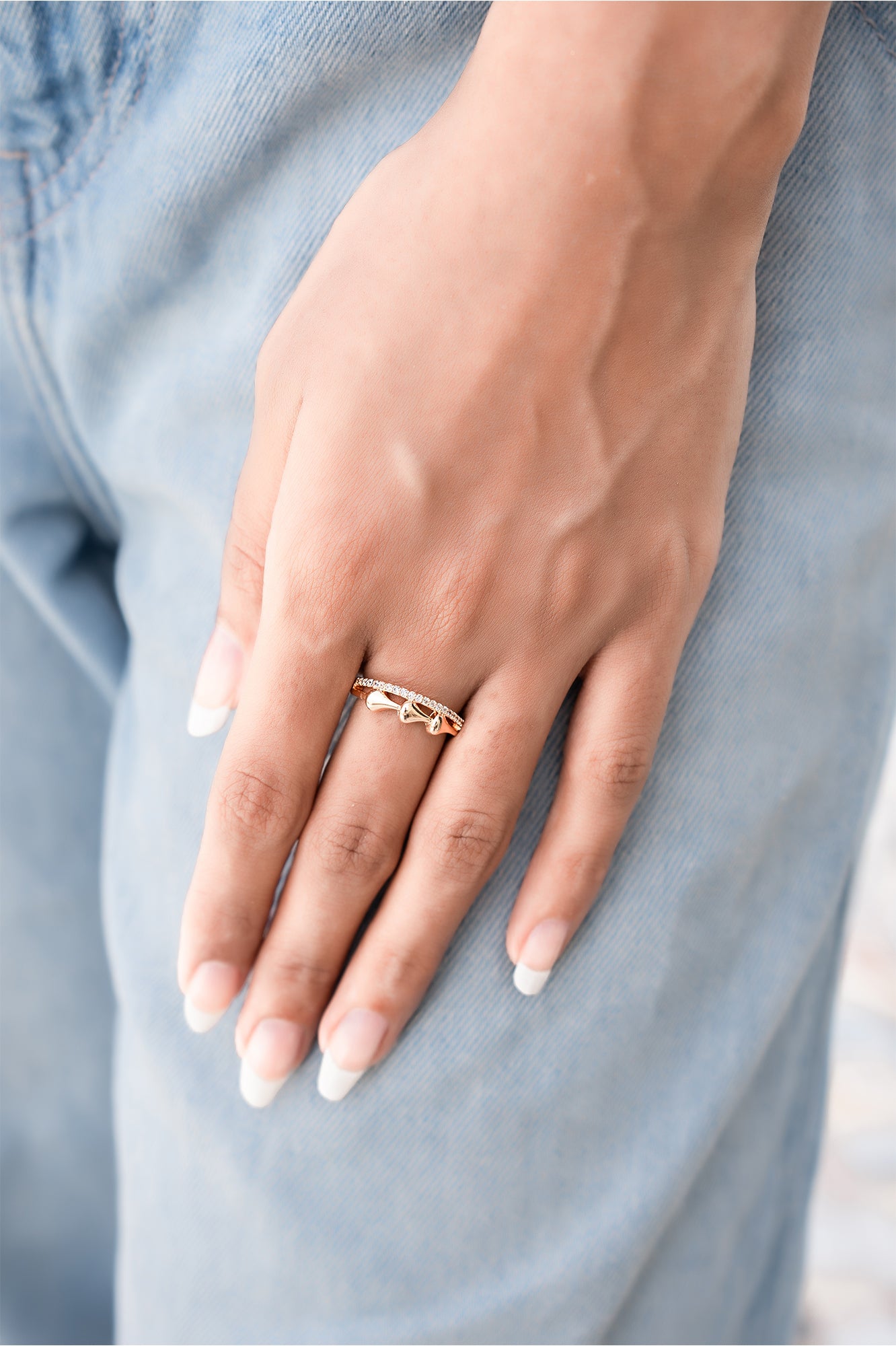 Golden Bow Ring