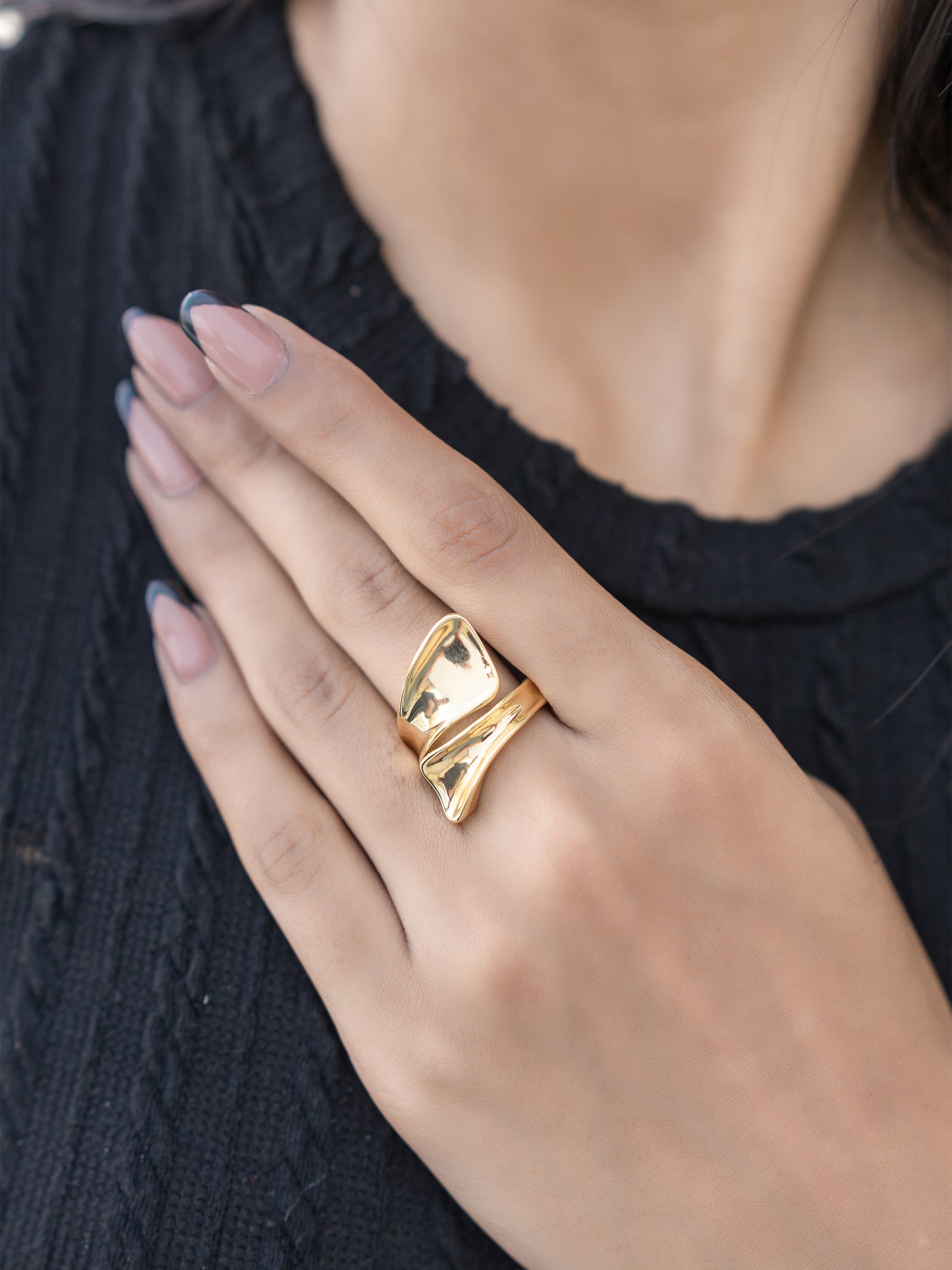 Golden Dune Ring